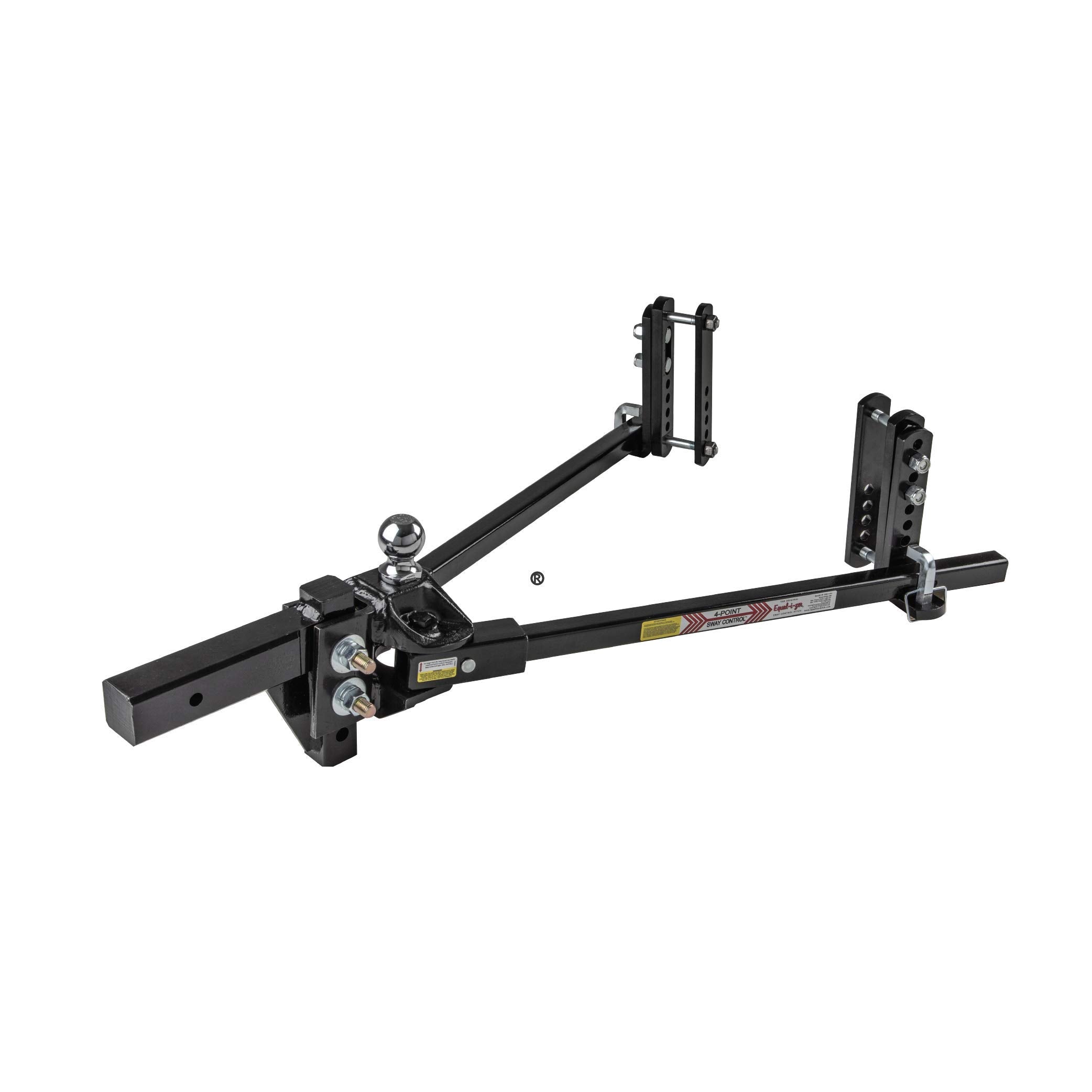 Equal-i-zer 4-point Sway Control Hitch, 90-00-1600, 16,000 Lbs Trailer Weight Rating, 1,600 Lbs Tongue Weight Rating, Weight Dis