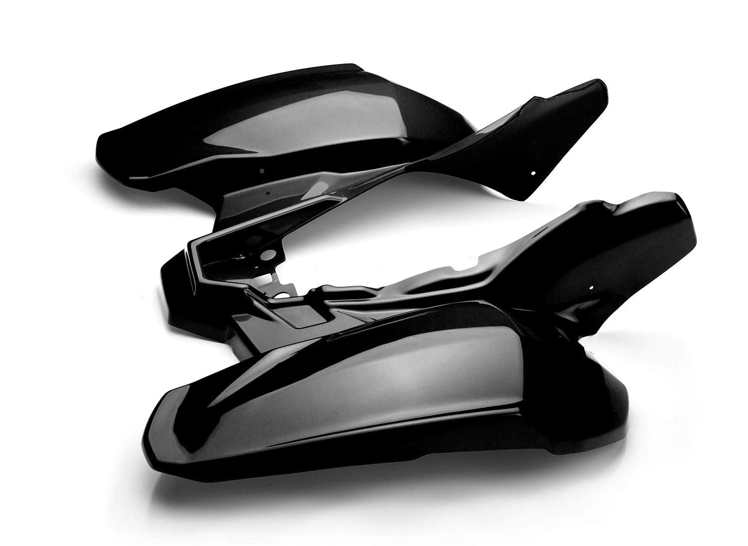 2003 Polaris Predator 500 Rear Fender - Black Carbon Fiber, Manufacturer: Maier Mfg, Polaris Predator Rear Fndr Cfb