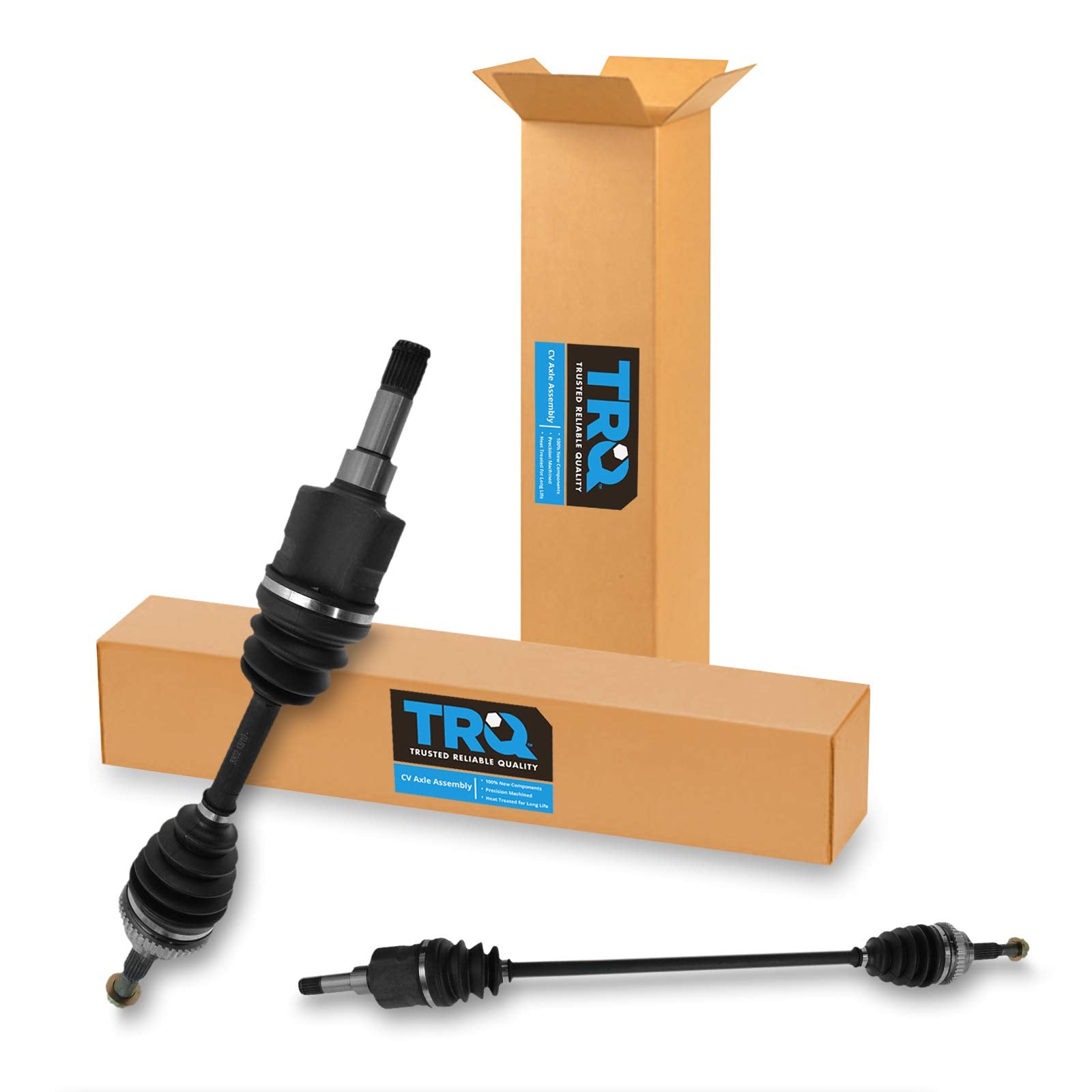 Trq Front Cv Axle Shaft Assembly Set Compatible With 2001-2010 Chrysler Pt Cruiser 2000-2005 Dodge Neon 2000-2001 Plymouth