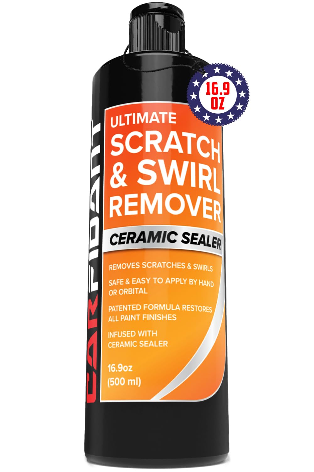 Carfidant Scratch & Swirl Remover - Polishing, Rubbing & Buffing Compound for Car Paint Repair - Restores Shine & Enhances Gloss