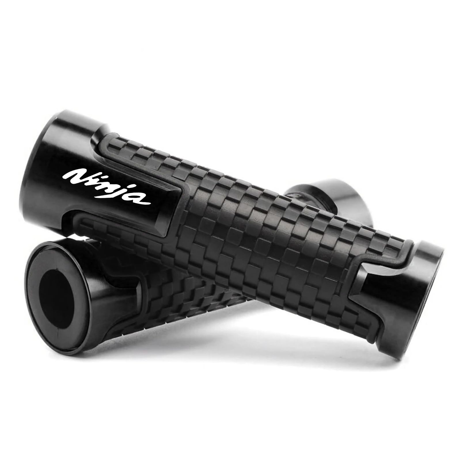 ZYAKOMO 7/8 22mm CNC Aluminum Motorcycle Handlebar Grips Fit for Kawasaki Ninja 650 Ninja 400 Ninja 1000 2017-2023 2024 Ninja