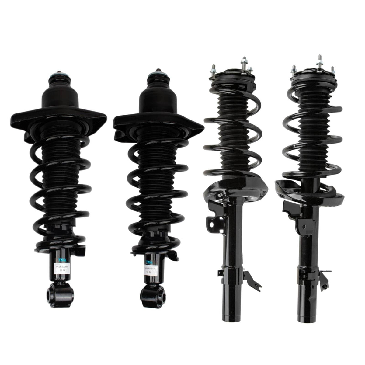 Trq Front And Rear Strut & Coil Spring Assembly Set Driver & Passenger Sides Compatible With 17-23 Honda Ridgeline