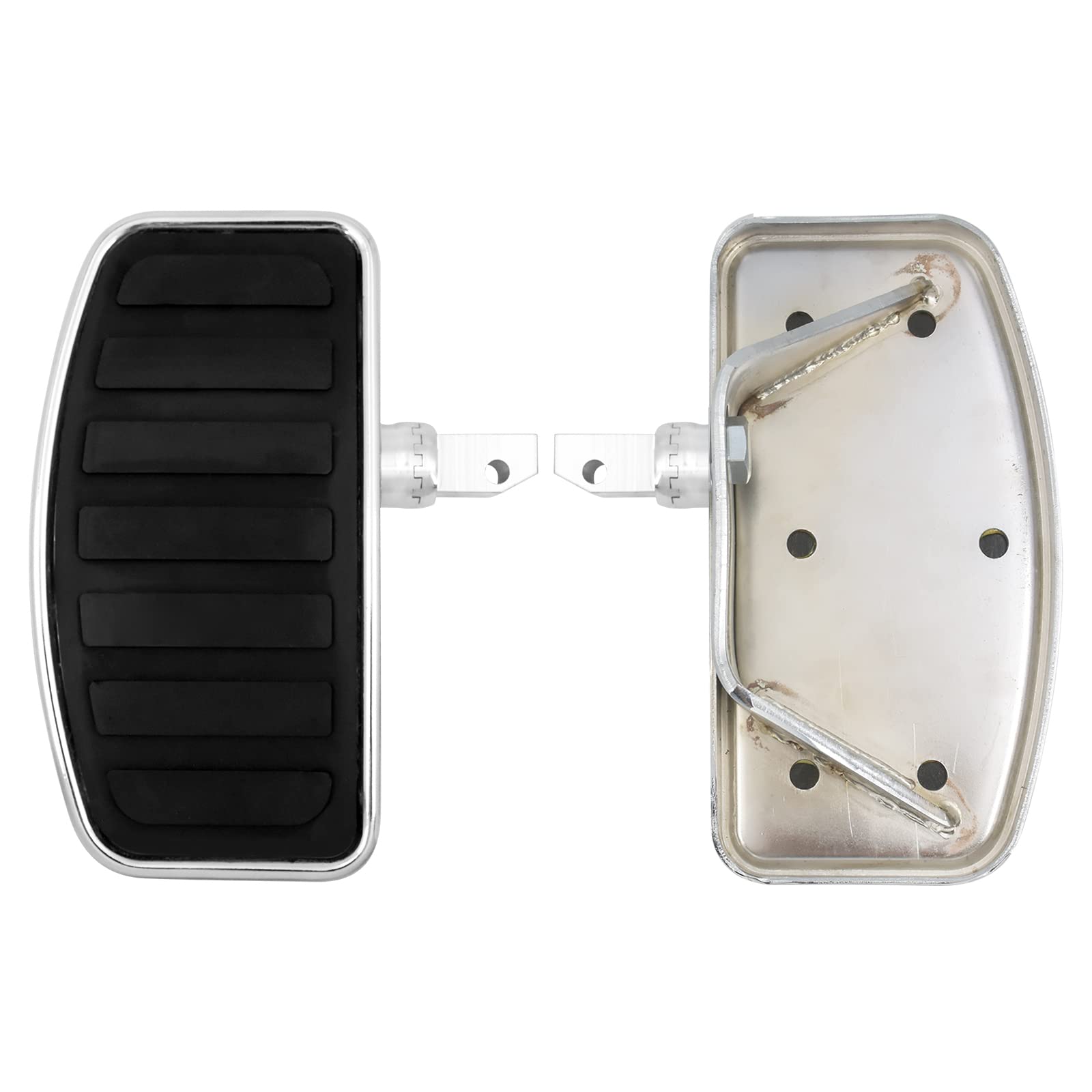 HCmotorku Motorcycle Adjustable Floorboards Rider Passenger Footboard Wide Foot Pegs Fit For Honda VTX 1800 1300 For Suzuki C50