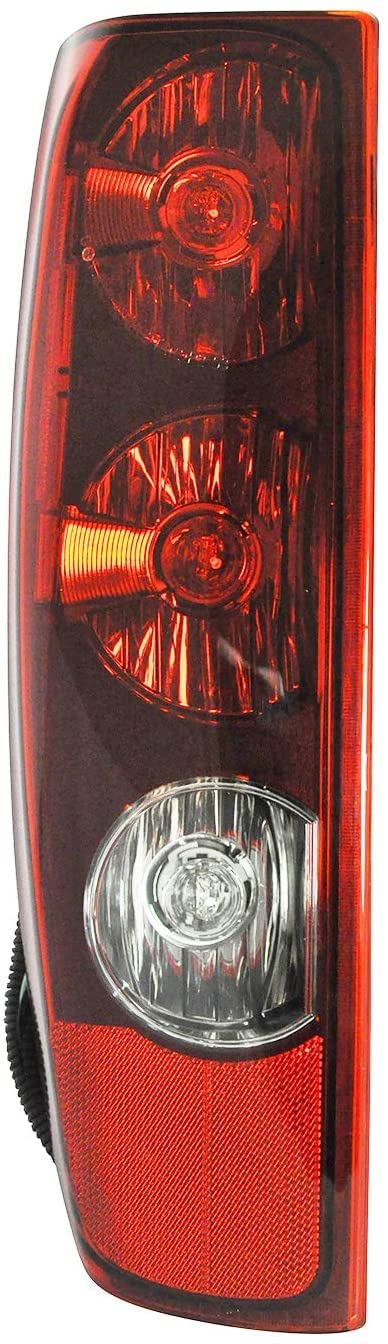 Dependable Direct Driver Side (LH) Tail Light Lamp For 2004-2012 CHEVY COLORADO and 2004-2012 GMC CANYON - GM2800164 - Includes Bulbs