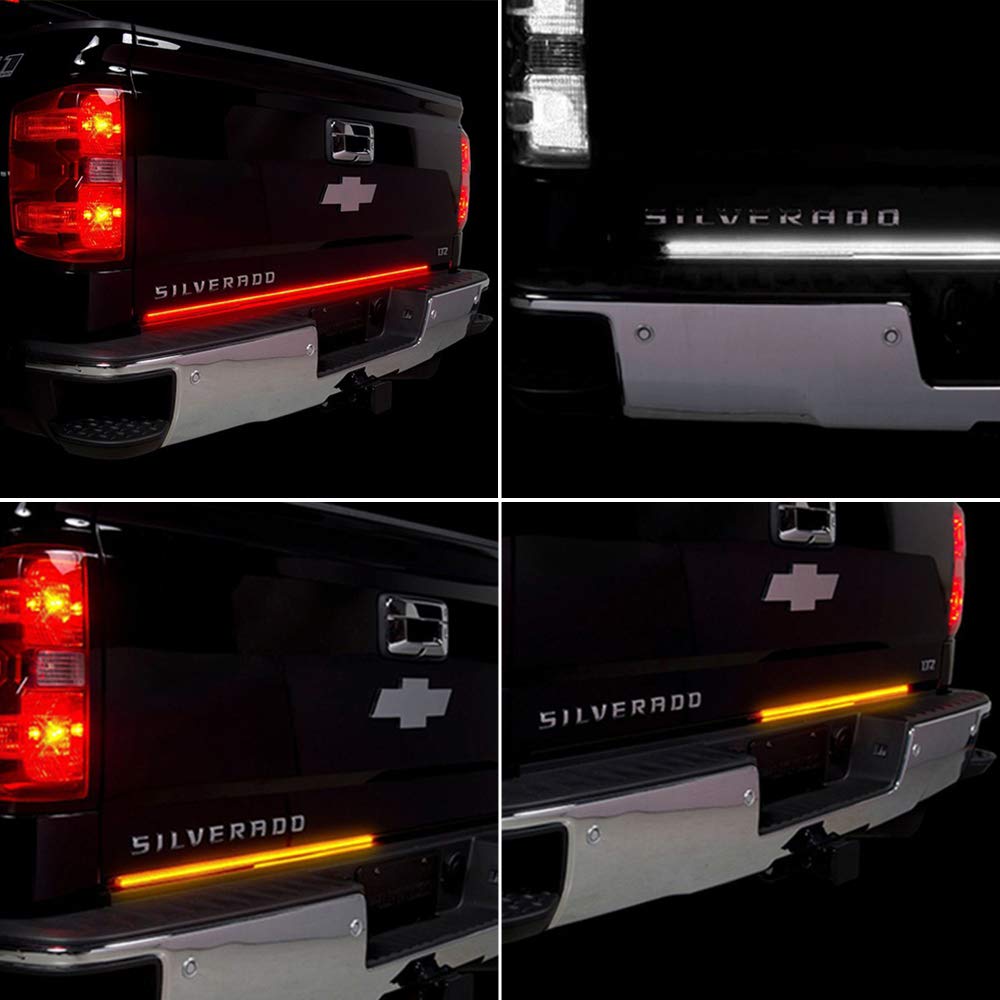 1797 Led Pickup Truck Tail Light Strip Tailgate Rear Turn Signal Brake Reverse Back Up Light Bar Accessories For Ford Chevrolet