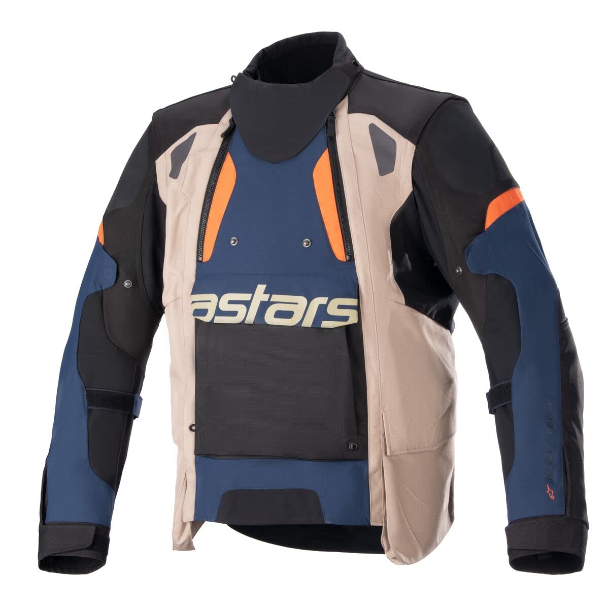 Alpinestars Halo Drystar Jacket (XX-LARGE) (BLUE/BLACK/ORANGE)