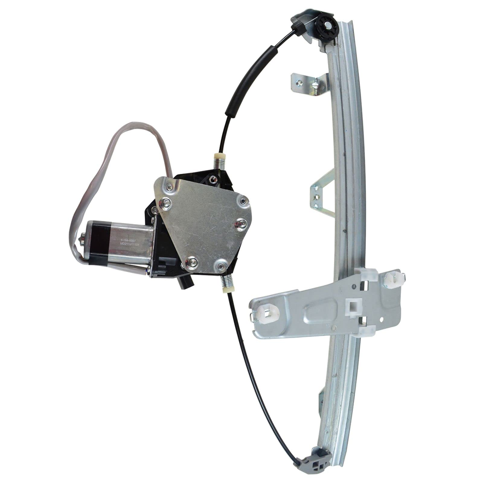 Trq Front Left Power Window Regulator & Motor Assembly Drivers Side Compatible With 1999-2000 Jeep Grand Cherokee Ch1350121