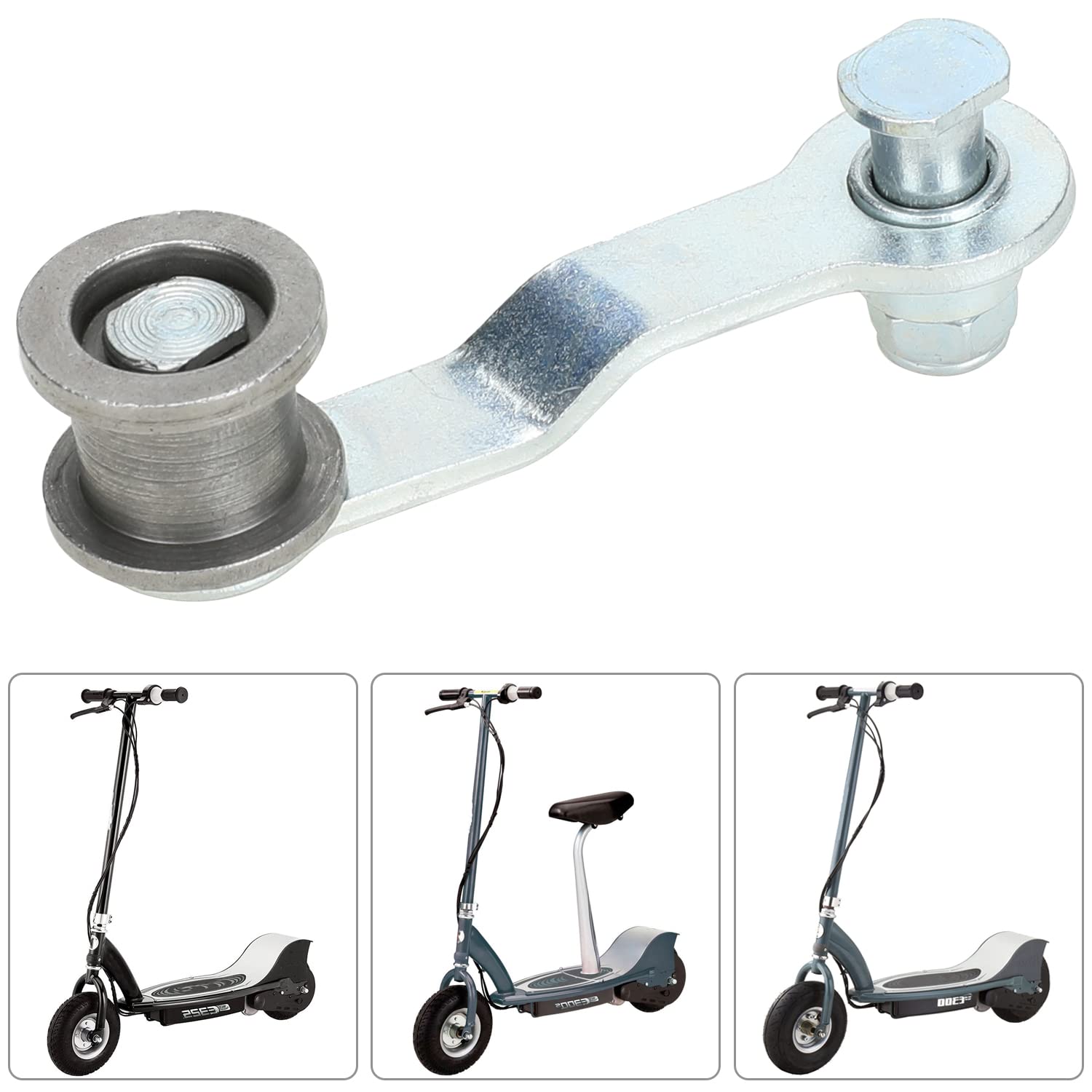 GREHUA Chain Adjuster Tensioner with Roller Spring for Razor E300 Series E300S E325 E325S Version 36+ Electric Scooter Heavy Dut