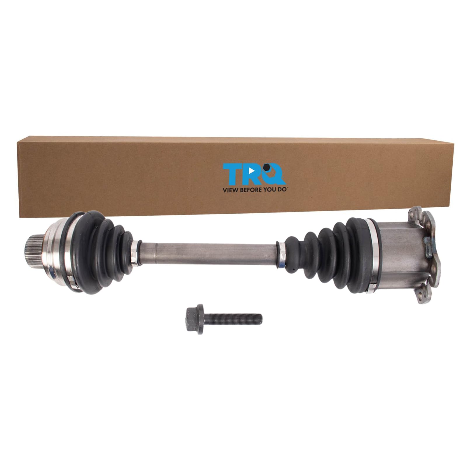 Trq Front Left Right Cv Axle Shaft Assembly Driver Passenger Side Compatible With 2009-2011 Audi A4 Quattro 2008-2012 A5 Quattro