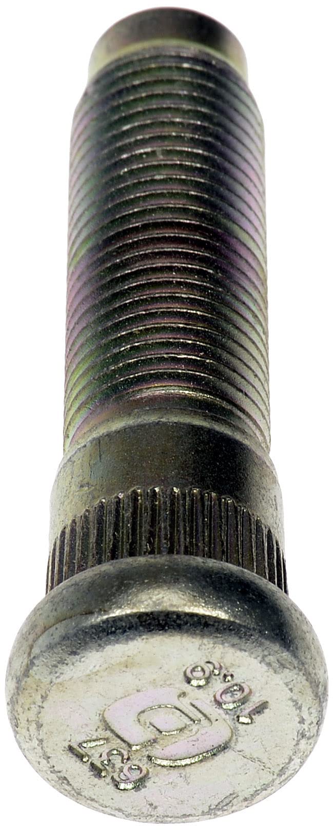 Dorman 610-637 Rear M14-1.50 Serrated Wheel Stud - 15.75mm Knurl, 65mm Length Compatible with Select Jeep Models, Pack of 10