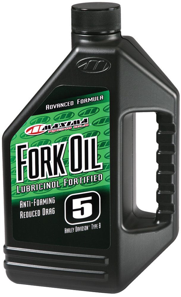 Maxima Racing Oils 54916-2Pk Fork Oil Standard Hydraulic 5W 16 Oz Bottle, 2-Pack