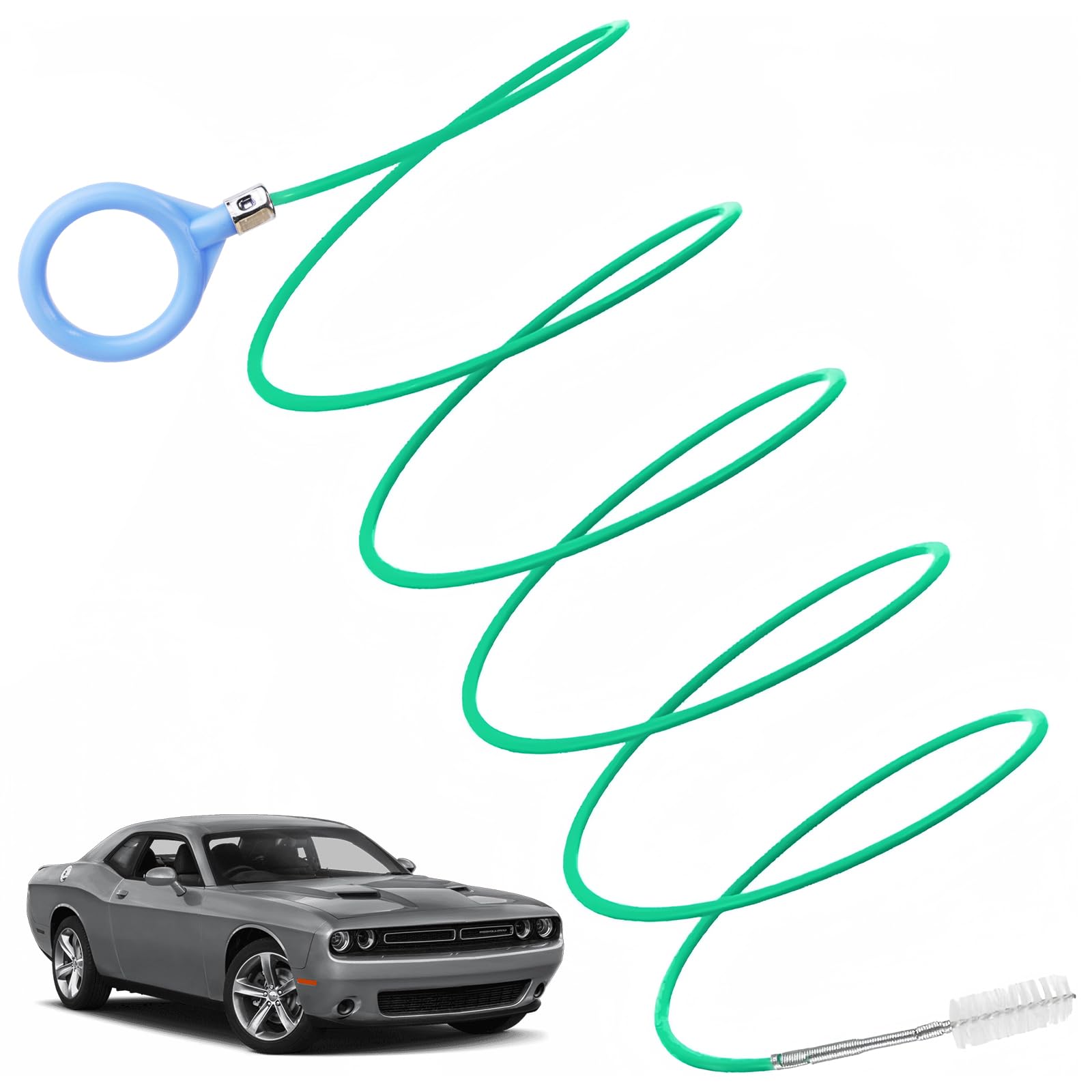 YHAOEN Auto Sunroof Cleaning Tool, Upgraded 78 Flexible Pipe Cleaner for Car, Slim Drain Dredging Tool, Suitable for Car Sunroof