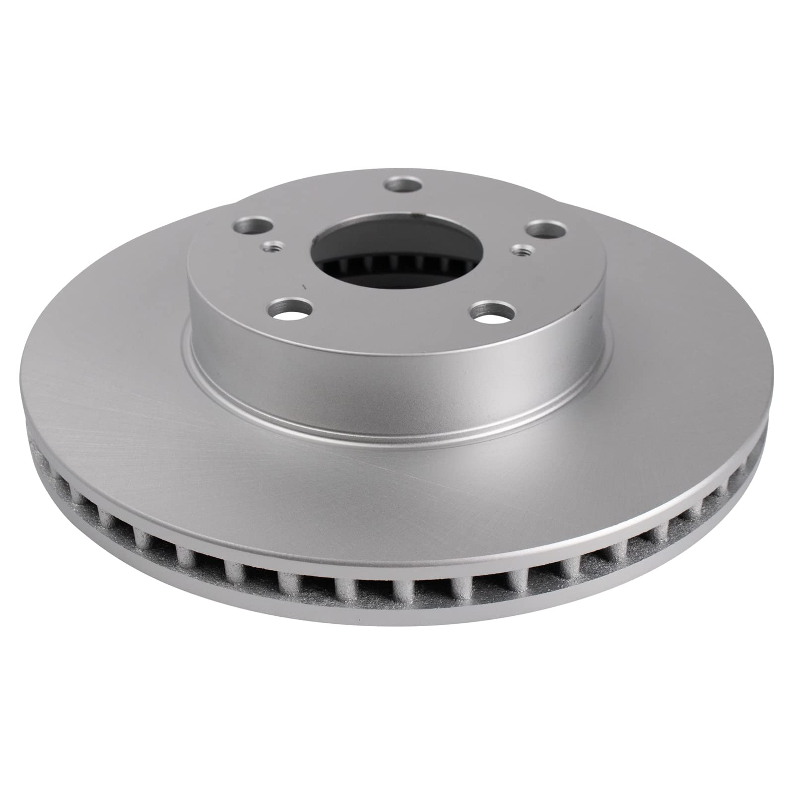 Trq Front Brake Pad & Rotor Kit Brake Pads Brake Rotor Semi-Metallic Premium G-Coated Compatible With 2005-2015 Toyota Tacoma