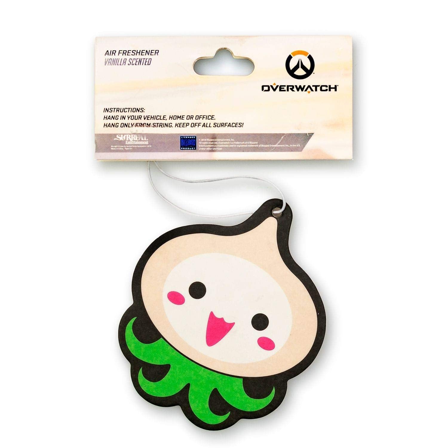 Official Pachimari Car Air Freshener | Featuring Pachimari From Overwatch | Vanilla Scented