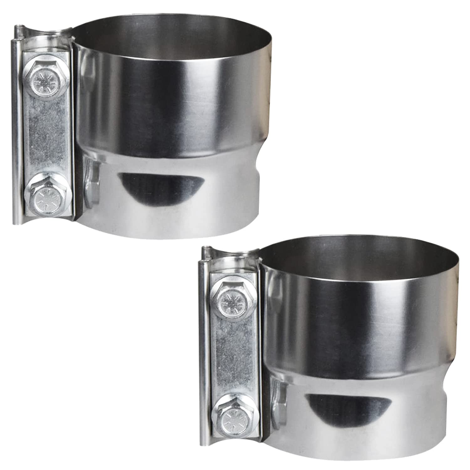 Roadformer 2.75    Exhaust Clamp Stainless Steel - Lap Joint Exhaust Band Clamp Is Film Protected, Suggested To Remove Before Us