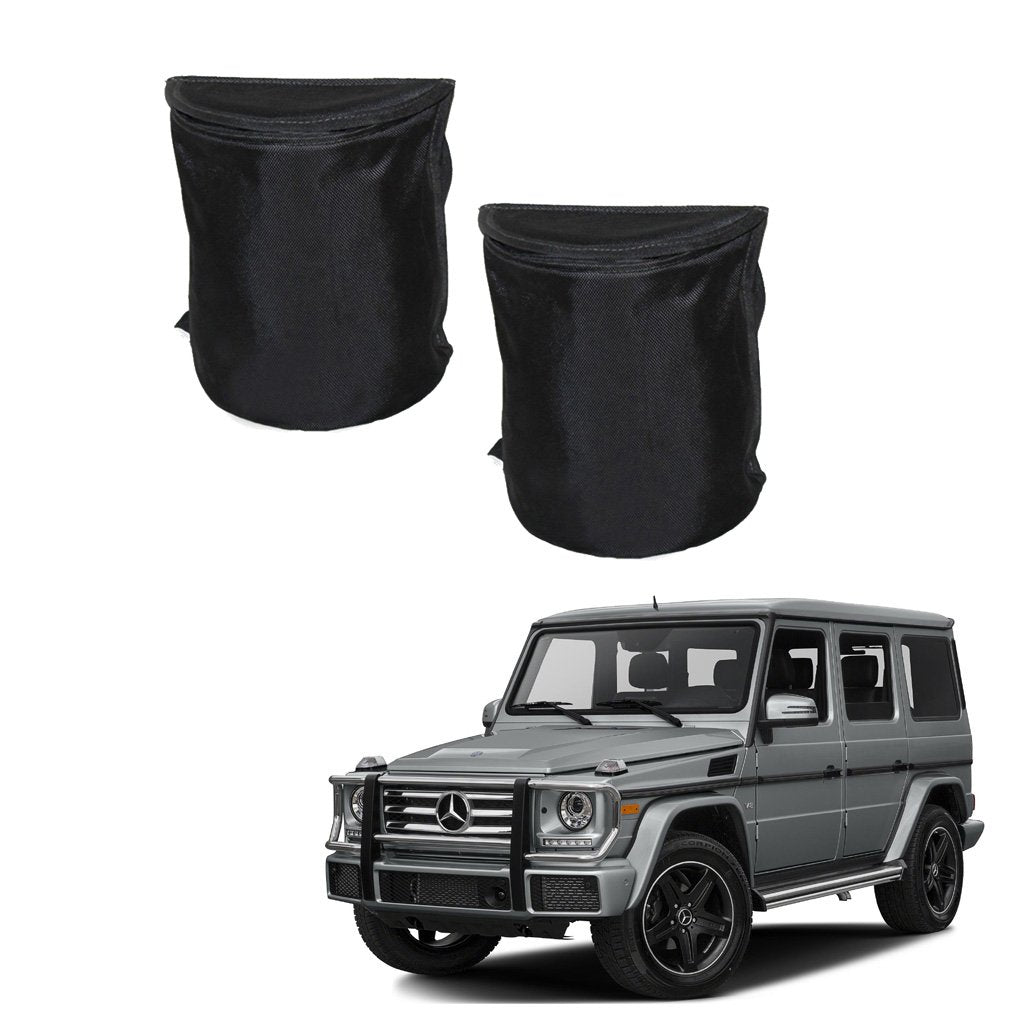 Kozdiko Semi Cylindrical Car Dustbin Set of 2 Pcs for Mercedes Benz GClass