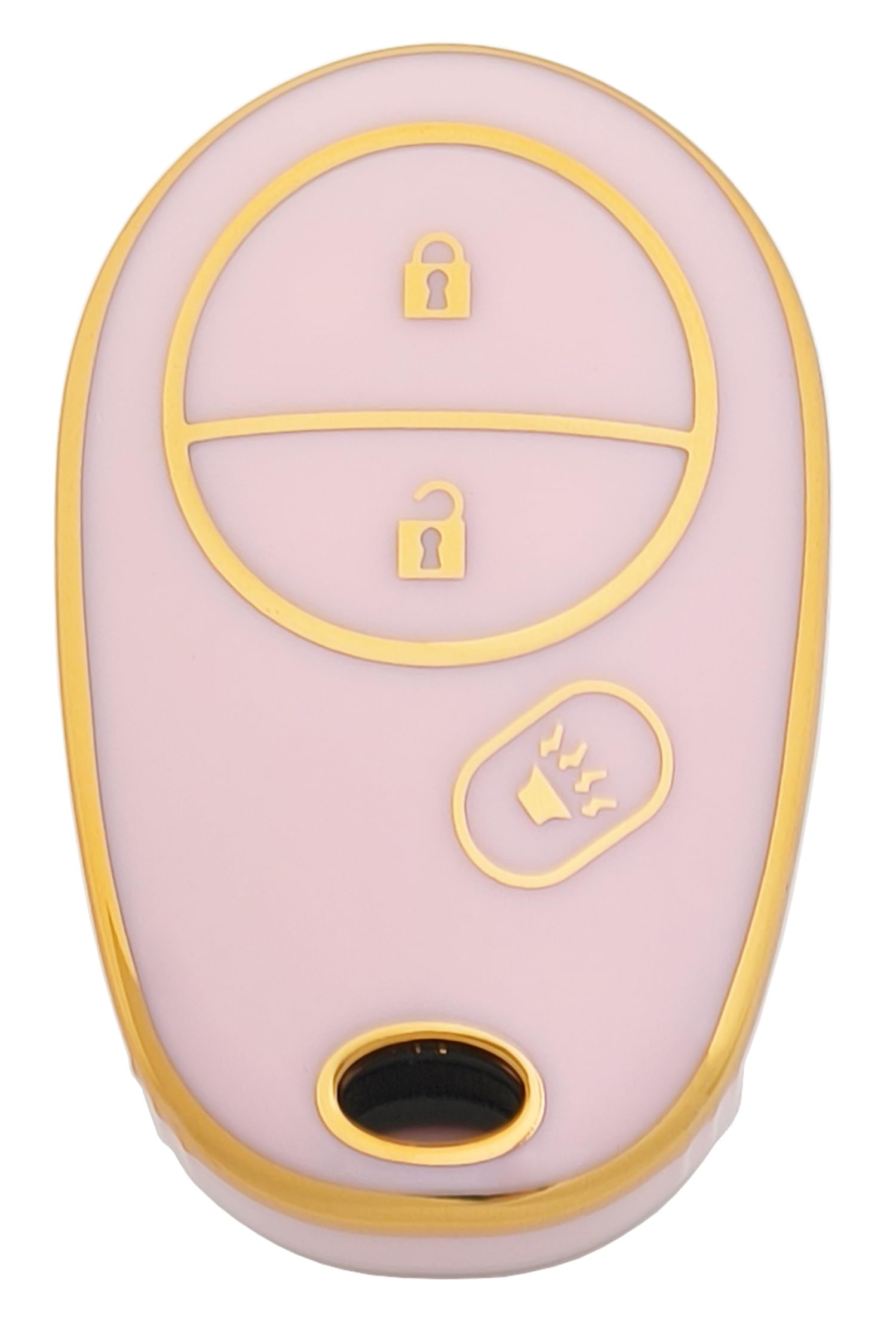 Key Fob Cover Case Shell Keychain For Toyota Tundra Tacoma Sienna Sequoia Highlander 2007 2008 2009 2010 2011 2012 2013 Gq43Vt20