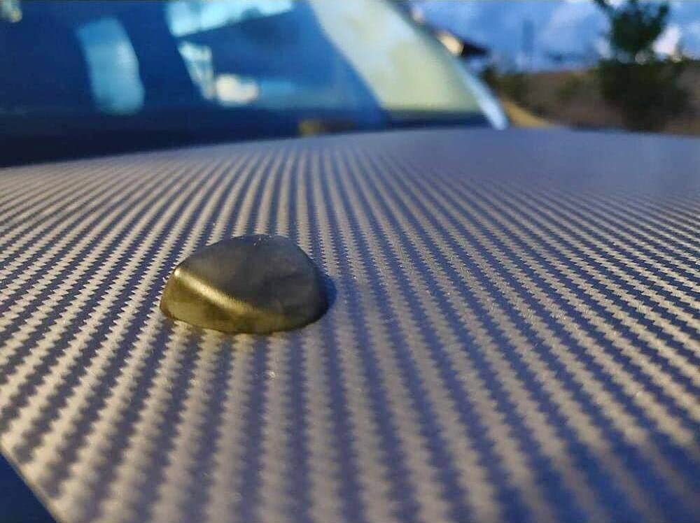 3M 1080 Cf201 Anthracite Carbon Fiber 60''X12'' Vinyl Flex Wrap