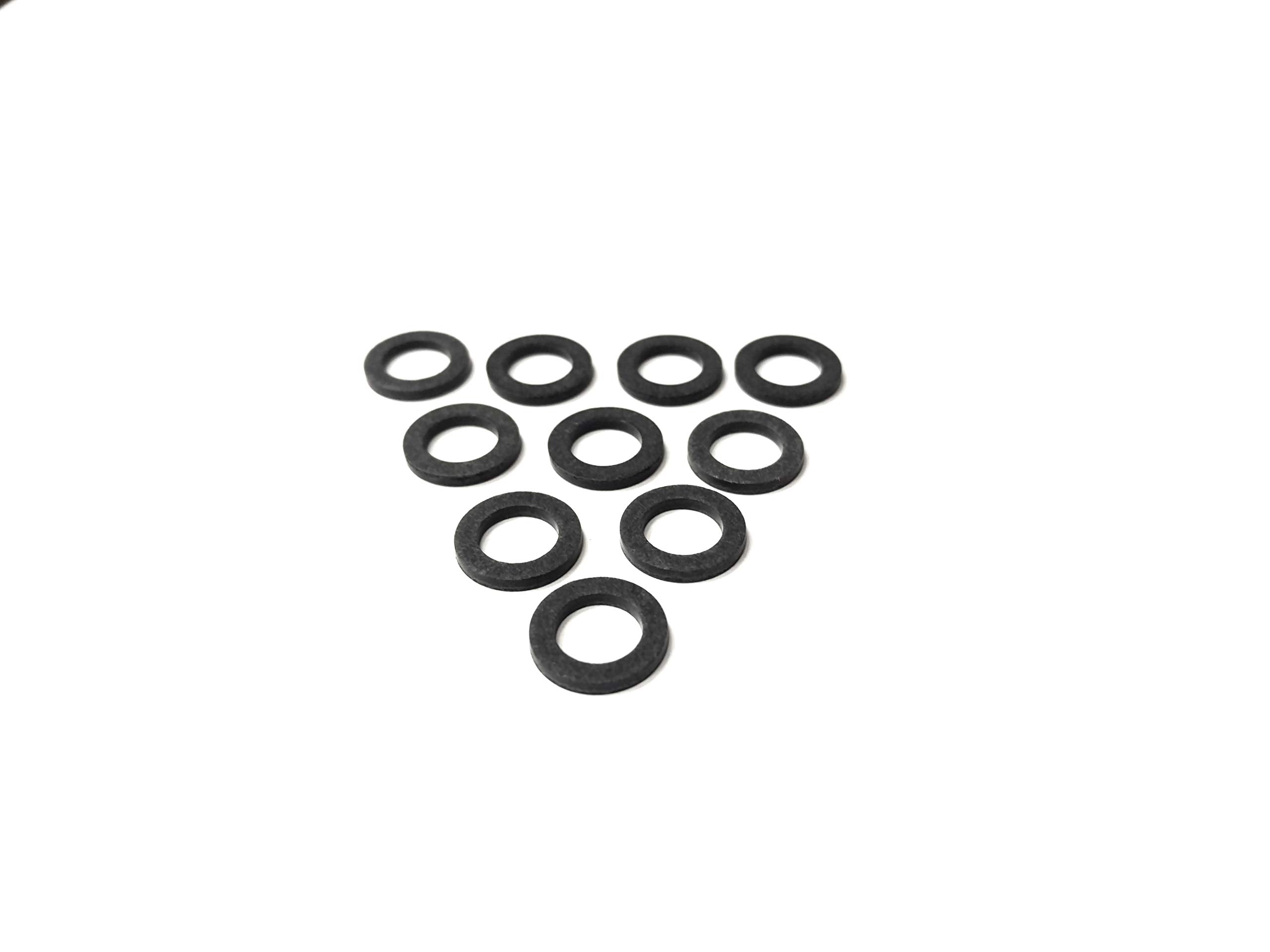 Replacementkits.Com Brand Fits Yamaha Lower Gear Case Oil Drain Gasket 10 Pack Replaces 90430-08020-00 -