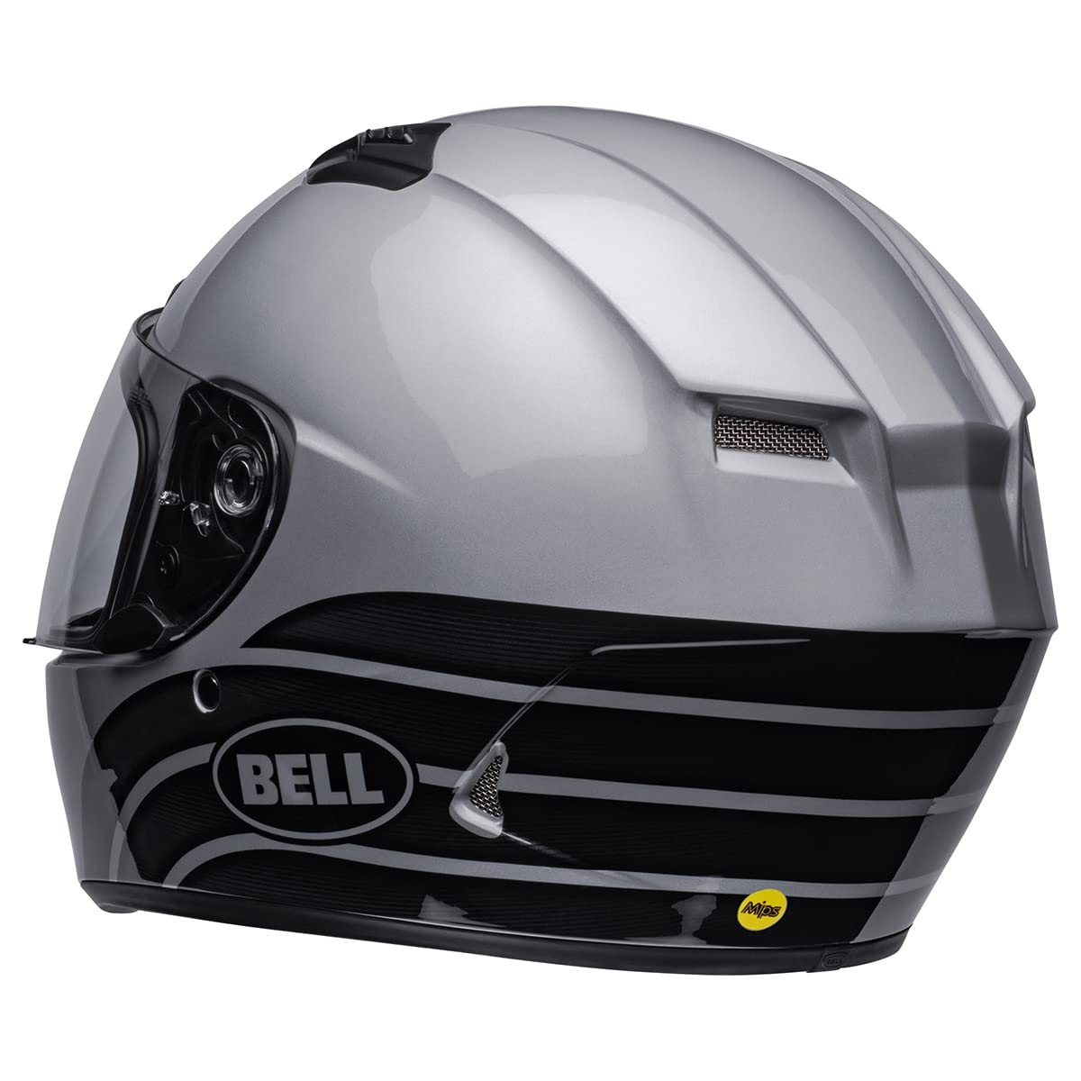 Bell Qualifier Dlx Mips Street Helmet (Ace 4 Gloss Gray/Charcoal - 2X-Large)