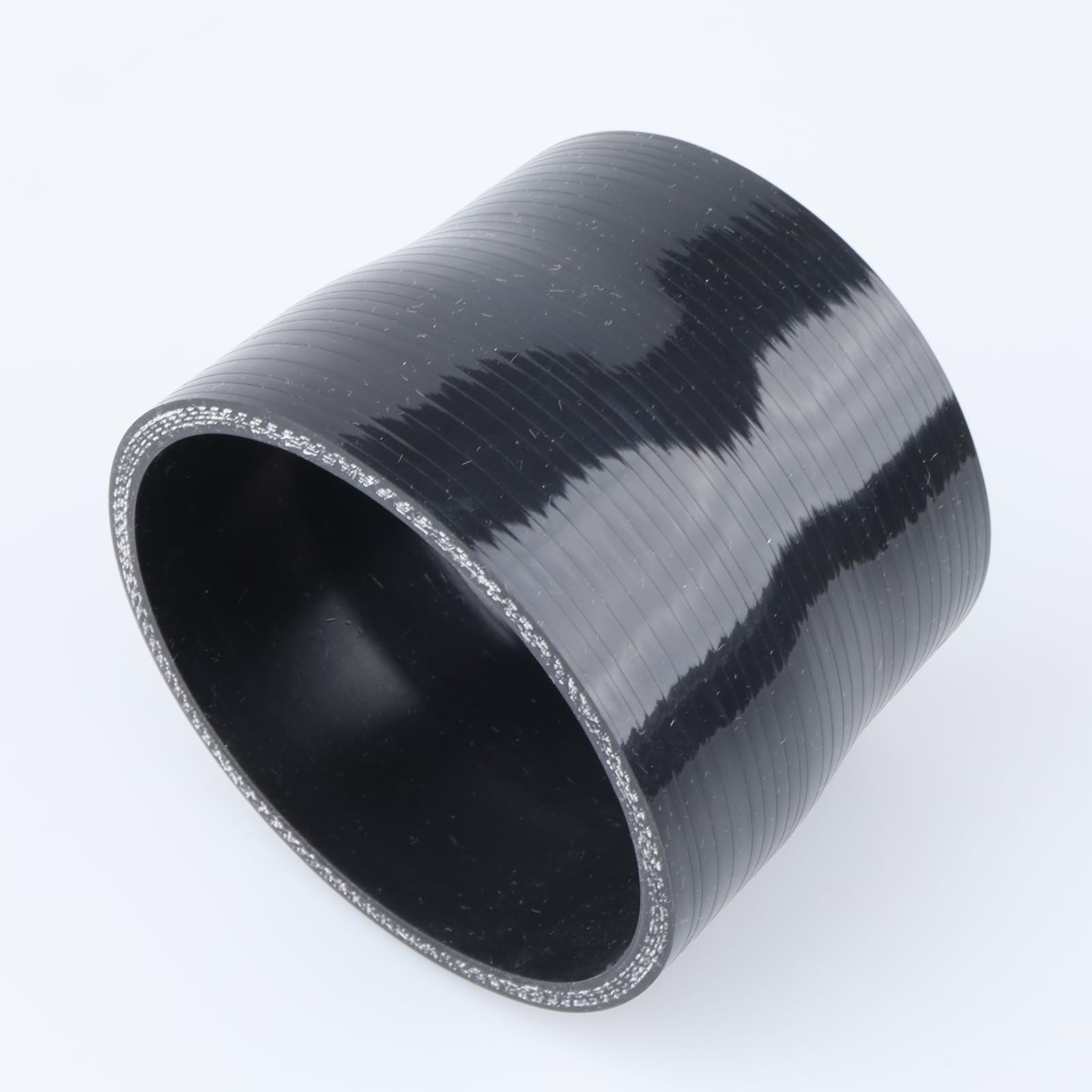 Ac Performance Id 3.5'' To 3.25'' (89Mm To 83Mm) Silicone Hose Straight Reducer 4-Ply Reinforced Black, 3'' Length