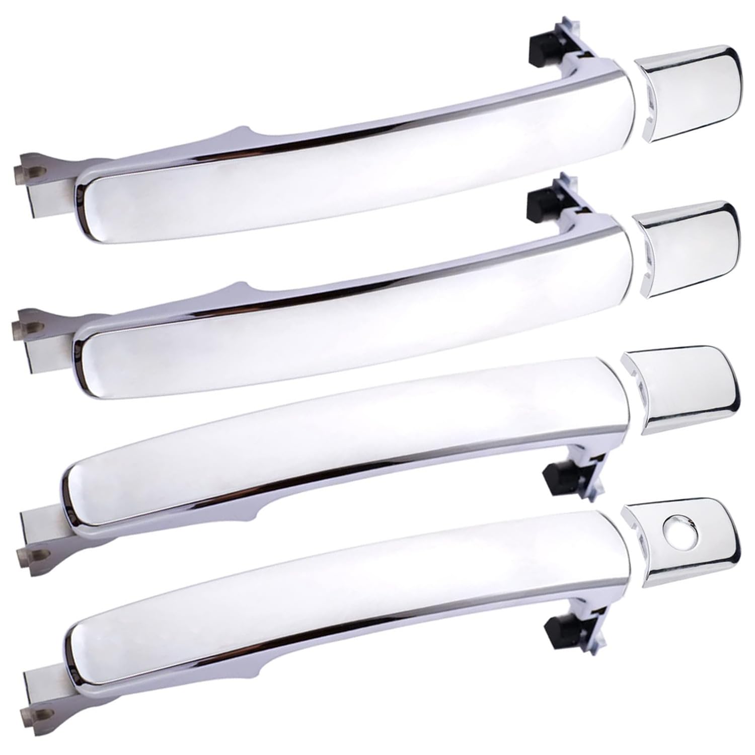 4Pcs Exterior Door Handles Compatible With Nissan Rogue 2010-2013,Nissan Murano 2003-2007,Infiniti Fx35 Fx45 2003-2008 ,Front An