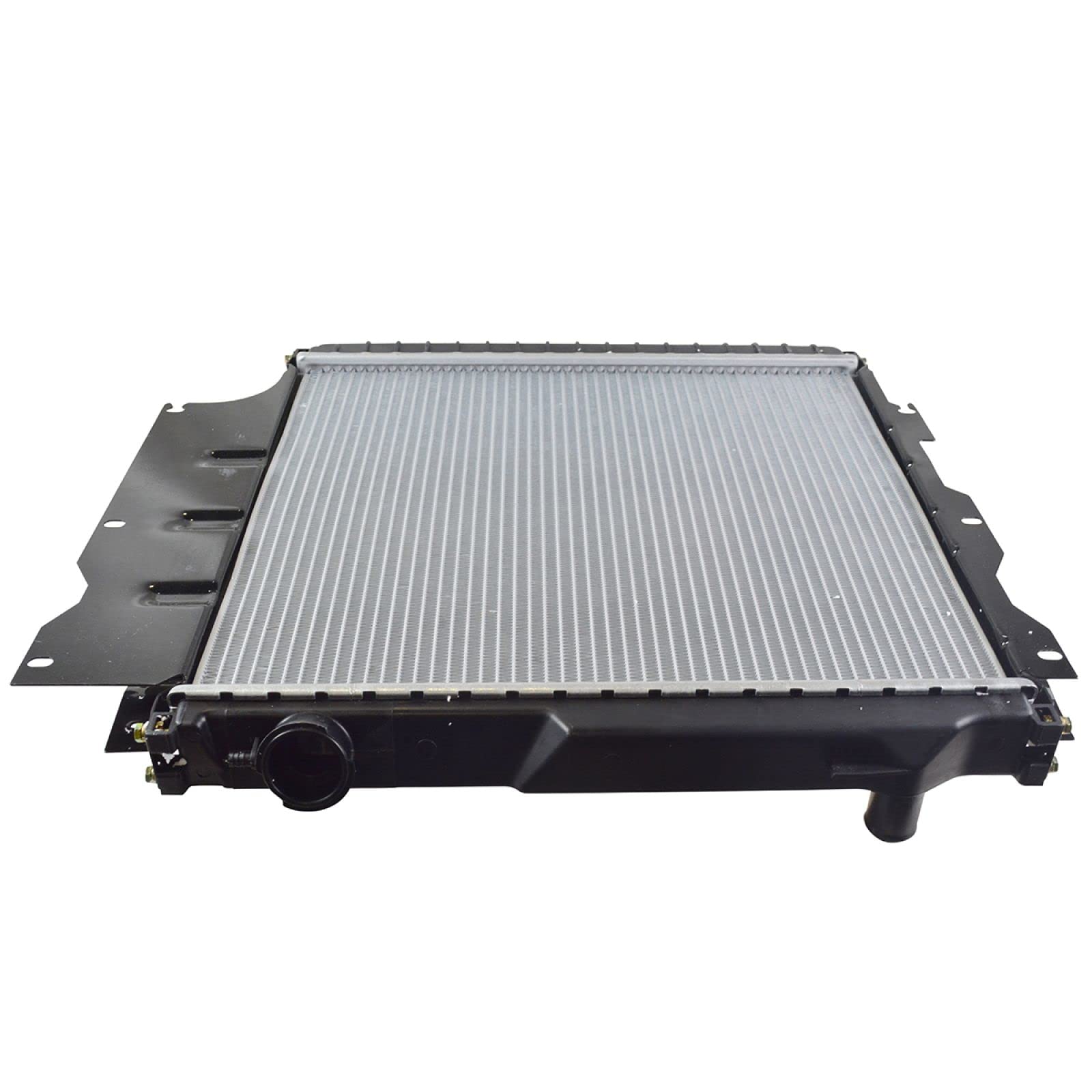 Trq Radiator Assembly Aluminum Core Compatible With 87-95 Jeep Wrangler Ch3010211 Ch3010219 Ch3010220 Ch3010221 Ch3010224 Ch3010