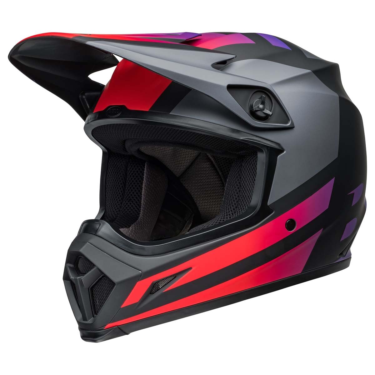Bell Mx-9 Mips Dirt Helmet (Alter Ego Matte Black/Red - 2X-Large)