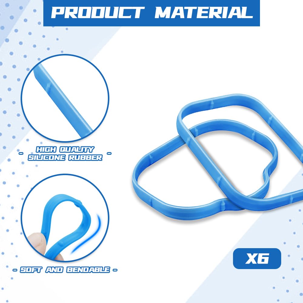 Kutyun Intake Manifold Upper And Lower Gasket Set, Intake Manifold Gasket Set Replacement For Dodge Chrysler Jeep Ram 3.6L, Repl