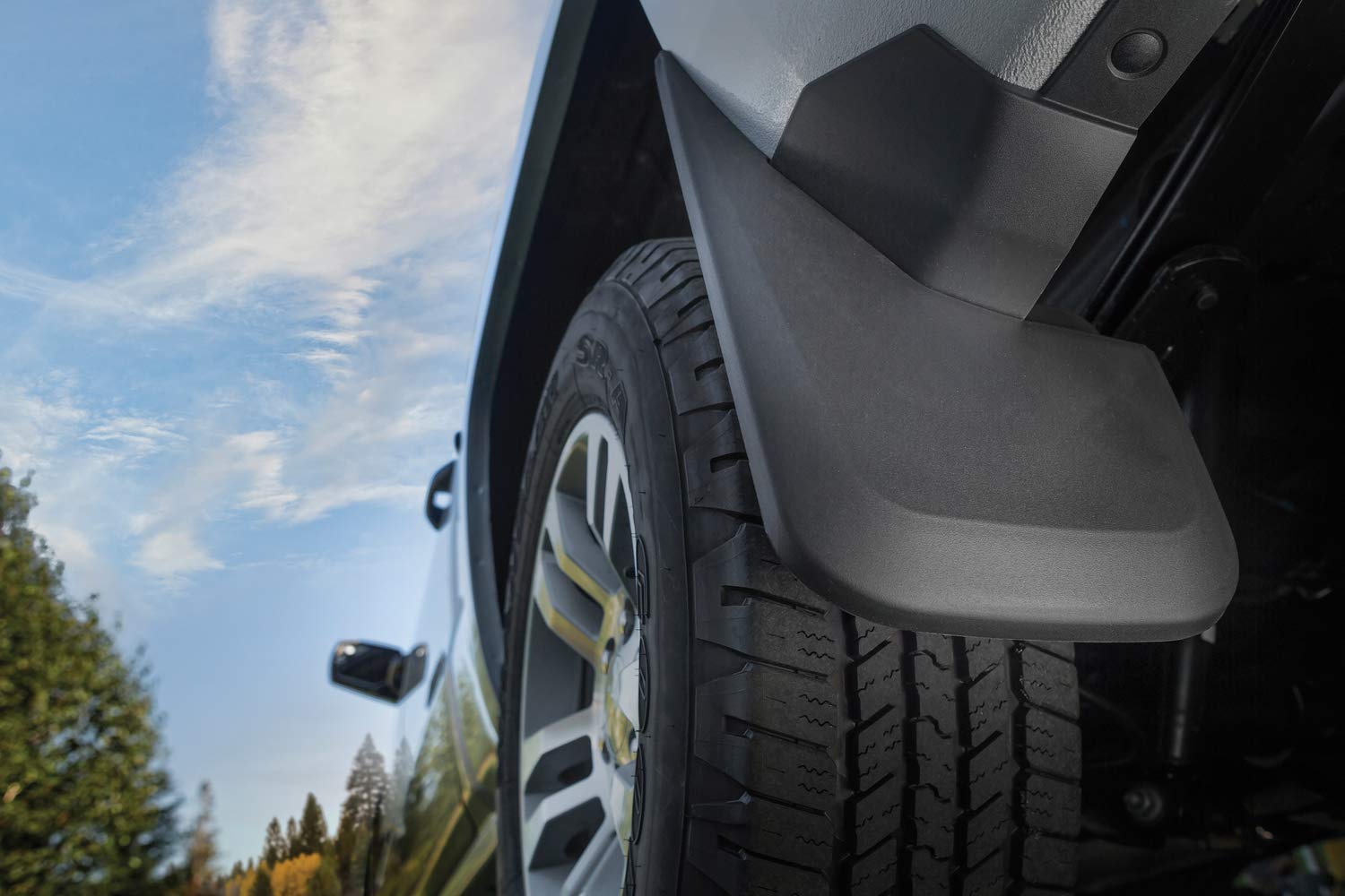 Husky Liners - Front Mud Guards | 2004 - 2012 Chevrolet Colorado/Gmc Canyon W/O Flares, Front Set - Black, 2 Pc | 56701