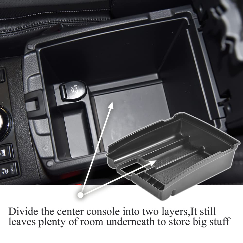 Vesul Center Console Organizer Storage Box Compatible With Nissan Rogue 2014-2020 Rogue Sport 2017-2022 Murano 2015-2024 Abs Insert Tray Organizer Glove Pallet