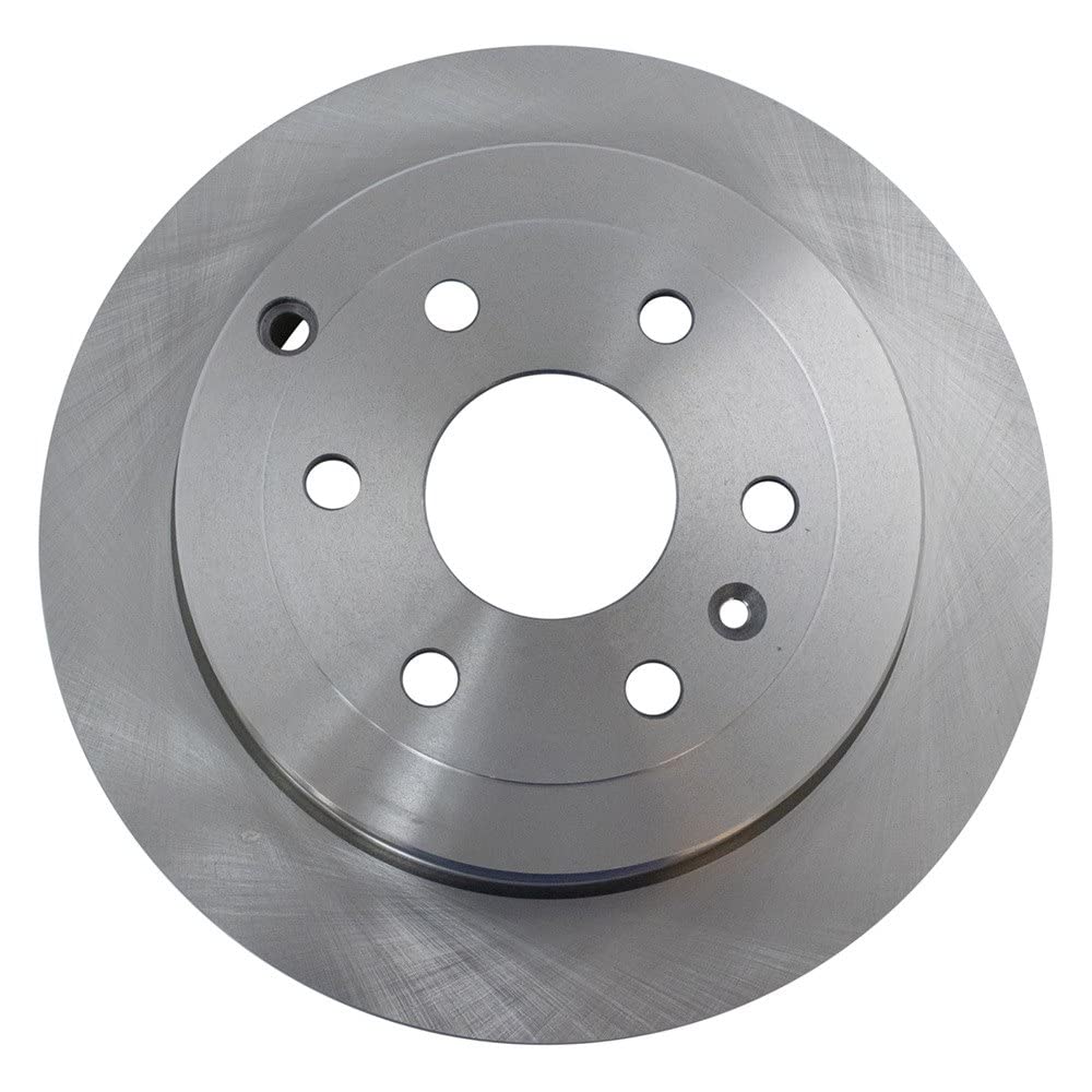 Trq Rear Brake Rotors Set Vented Compatible With 2008-2017 Buick Enclave 2009-2017 Chevrolet Traverse 2007-2016 Gmc Acadia 2017