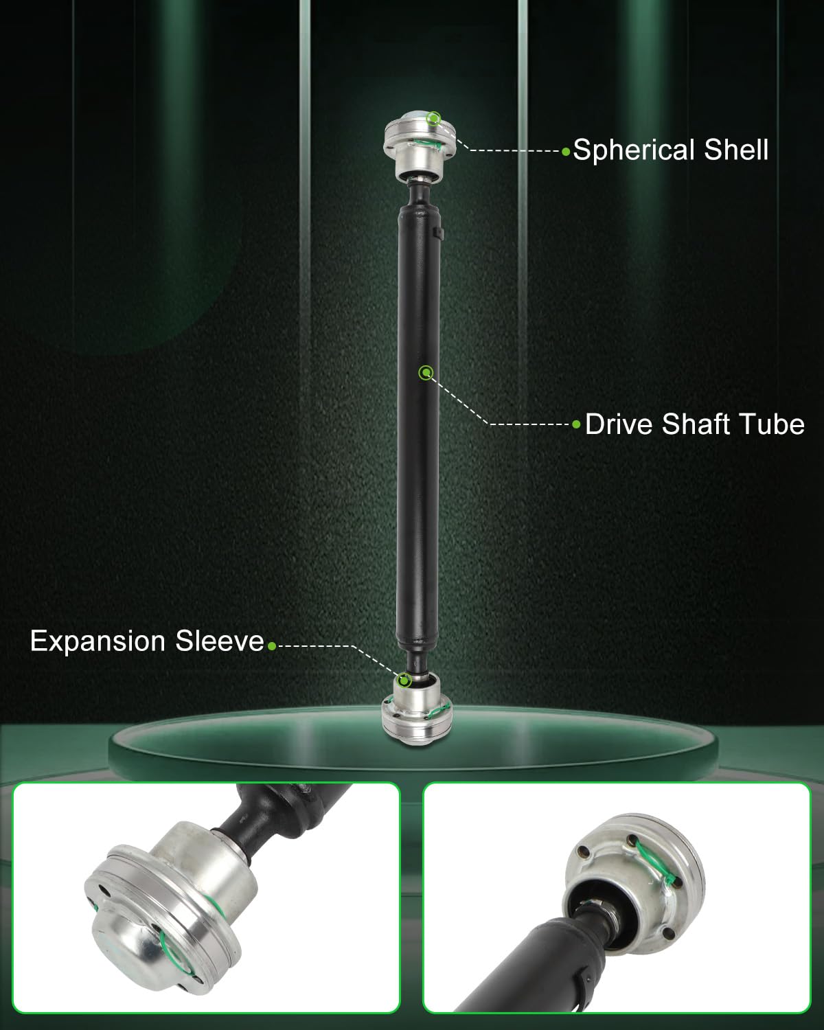 Scitoo?28.89''?Steel Front Driveshaft Assembly Drive Shaft Prop Shaft For Suzuki Grand Vitara 2006-2014,Oe# 27101-66J01 2710166J