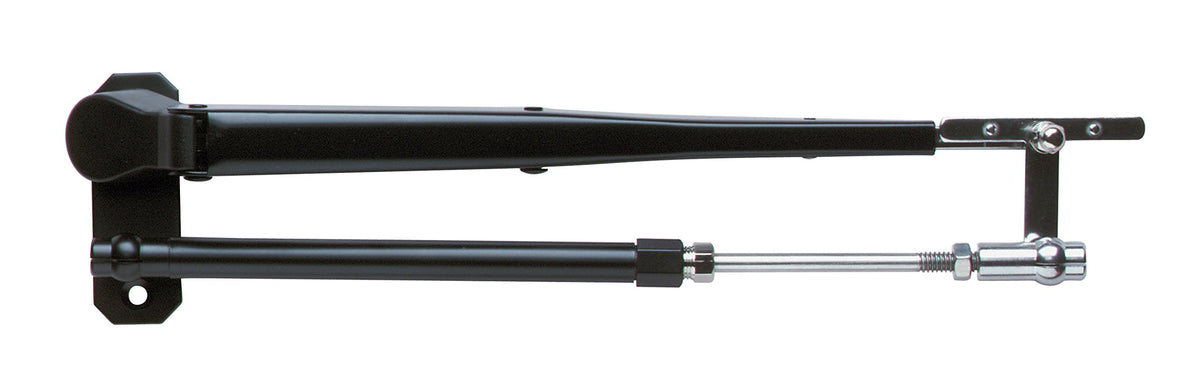 Marinco 33037A Wiper Arm, Deluxe Black Stainless Steel Pantographic, 17''-22'' Adjustable