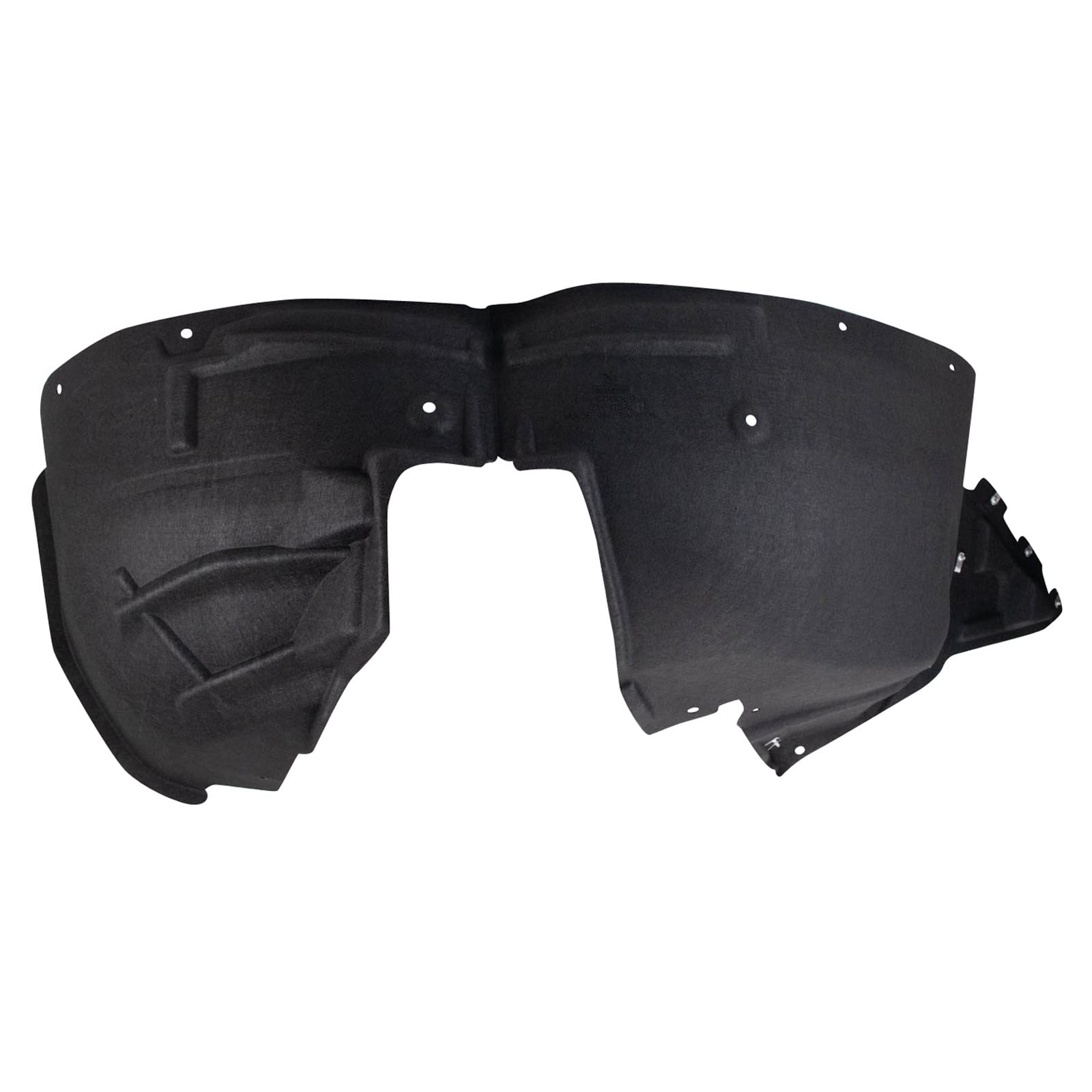 Trq Front Inner Fender Liner Set Compatible With 2017-2023 Cadillac Xt5 Gm1248276 Gm1249276