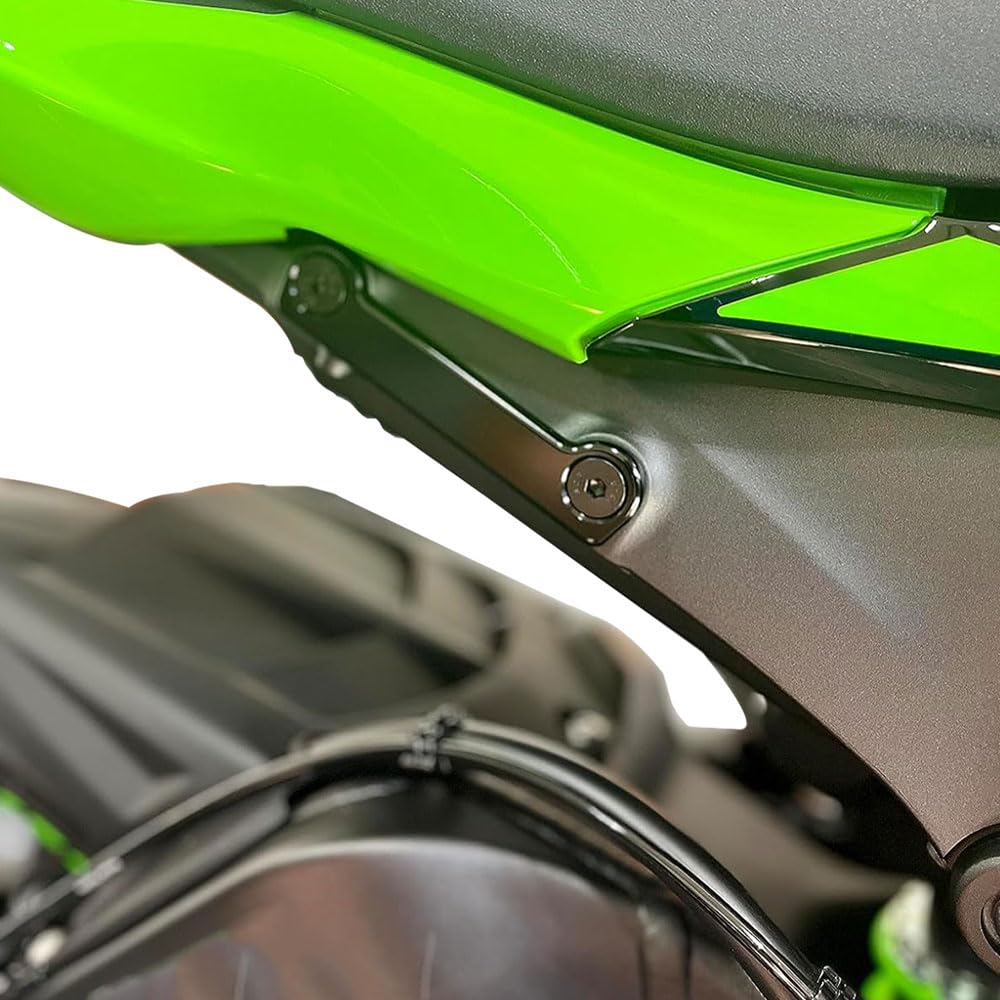 Xitomer Foot peg Block Off Plates Footpeg Fit for ZX6R / ZX636 2009-2024 / Footpeg Blanking Plates ZX-6R ABS 2019 2020 2021 ZX63