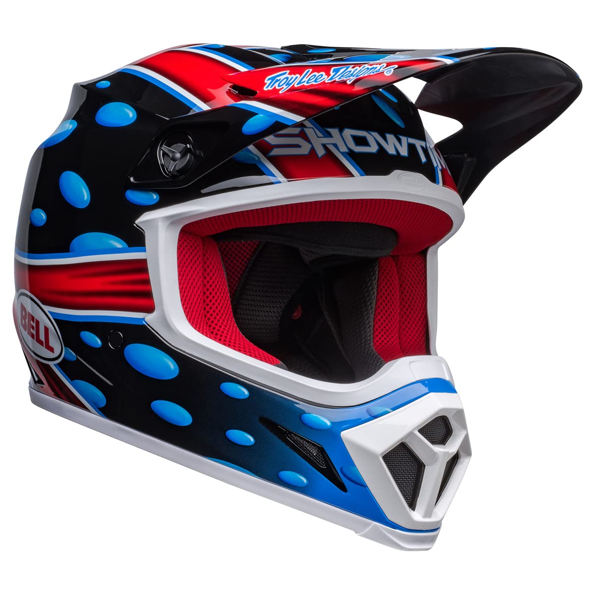 Bell Mx-9 Mips Dirt Helmet (Mcgrath Showtime 23 Gloss Black/Red - Small)