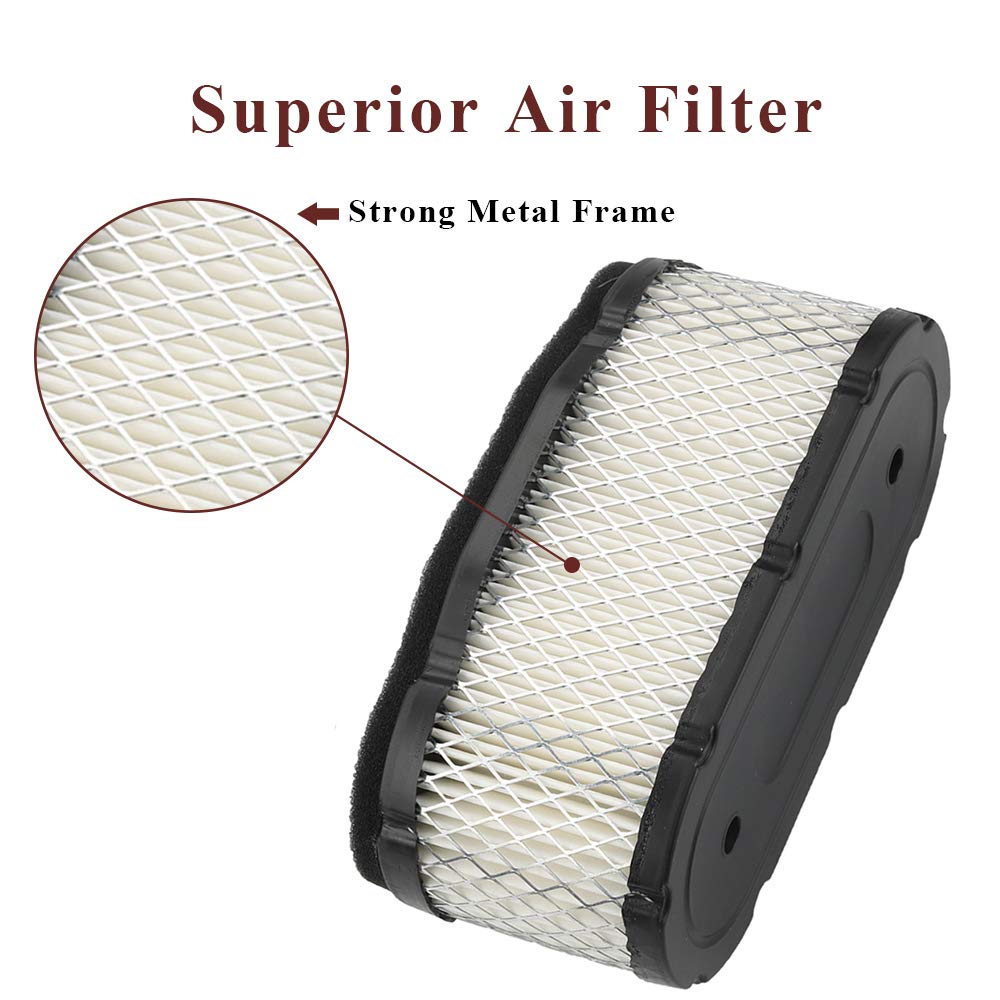 Honeyrain 11013-7024 Air Filter Tune Up Kit For Kawasaki Fh721V Fh601V Fh641V Fh680V 4 Stroke Engine Gt245 Gx255 Gx335 Lawn Trac