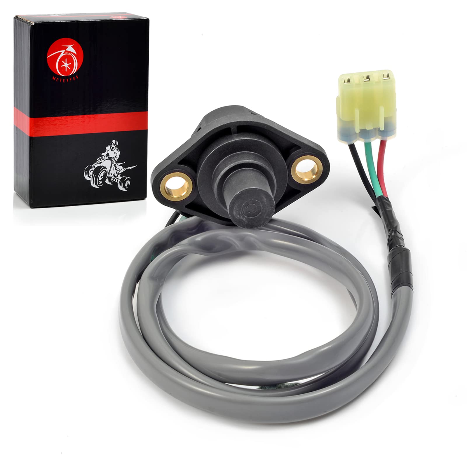 Speed Sensor For Honda Rancher 350 2000 & 2003-2005 Rincon 650 680 2003-2021 Foreman 500 2005-2011 Foreman Rubicon 500 2005-2014 Engine Speedometer Pick Up 37700-Hn5-M51