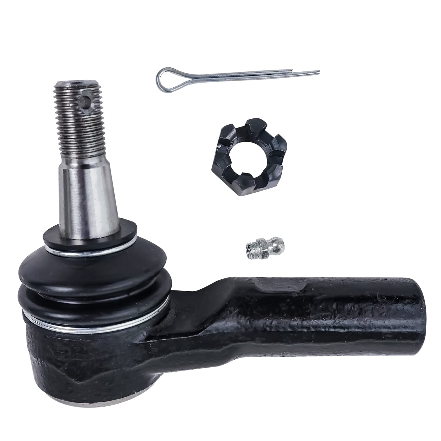 Detroit Axle - Front 4pc Tie Rods for 06-10 Dodge Ram 1500, 11-12 Ram 1500, 4 Outer & Inner Tie Rod Ends 2006 2007 2008 2009 201