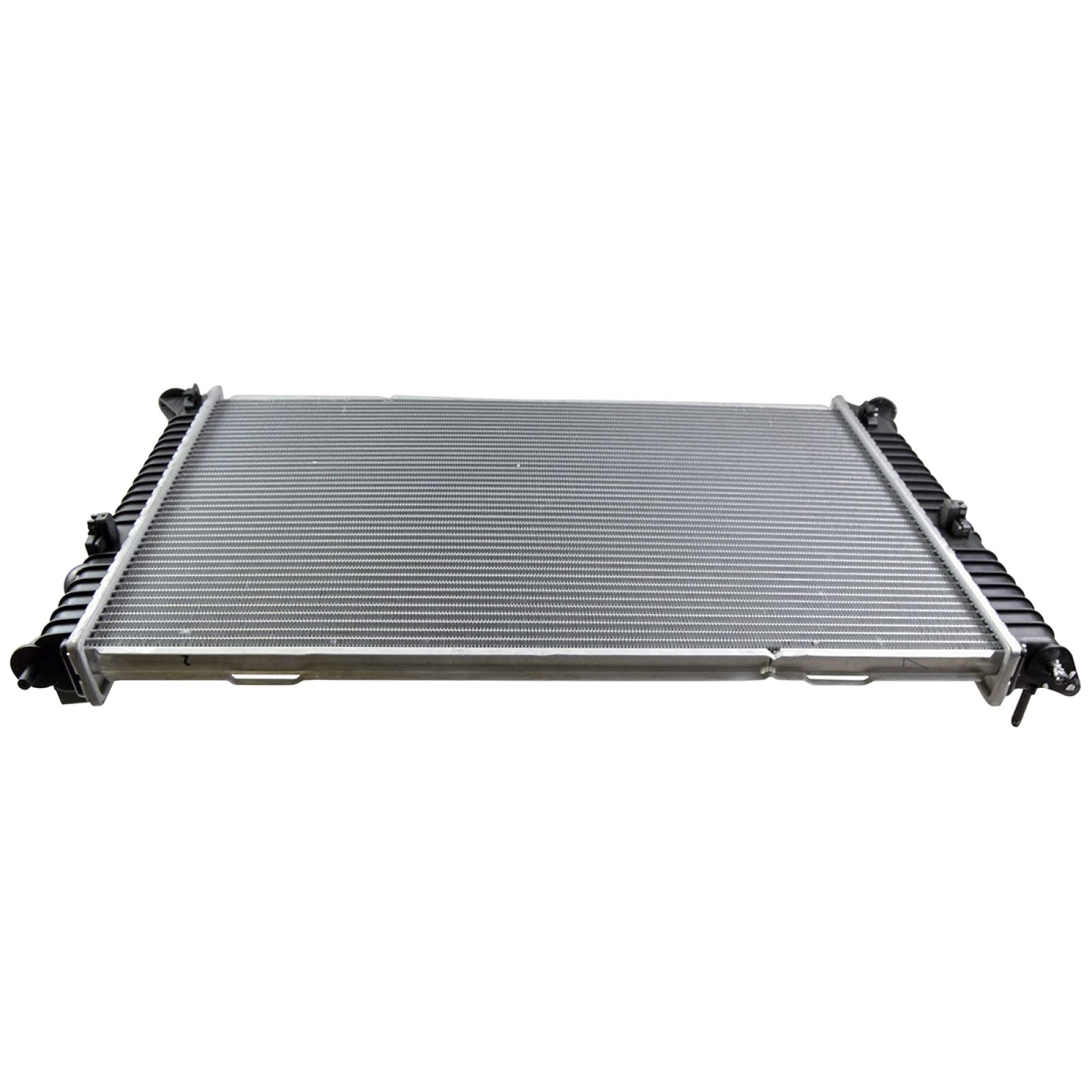 Trq Radiator Assembly Aluminum Core Compatible With 10-12 Ford Fusion 07-12 Lincoln Mkz 10-11 Mercury Milan Cu13126 Fo3010289