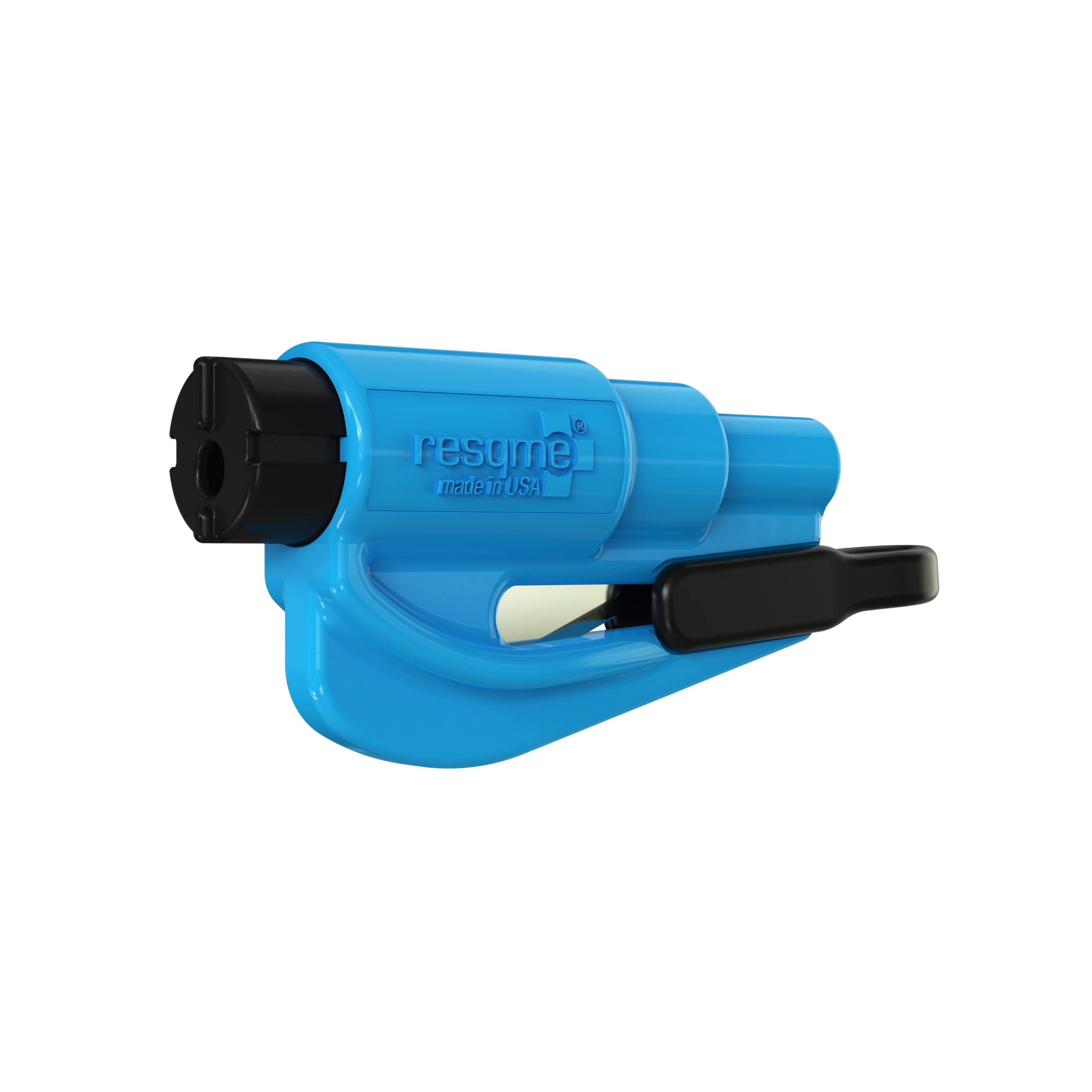 resqme The Original Keychain Car Escape Tool, Made in USA (Blue) (01.100.02)