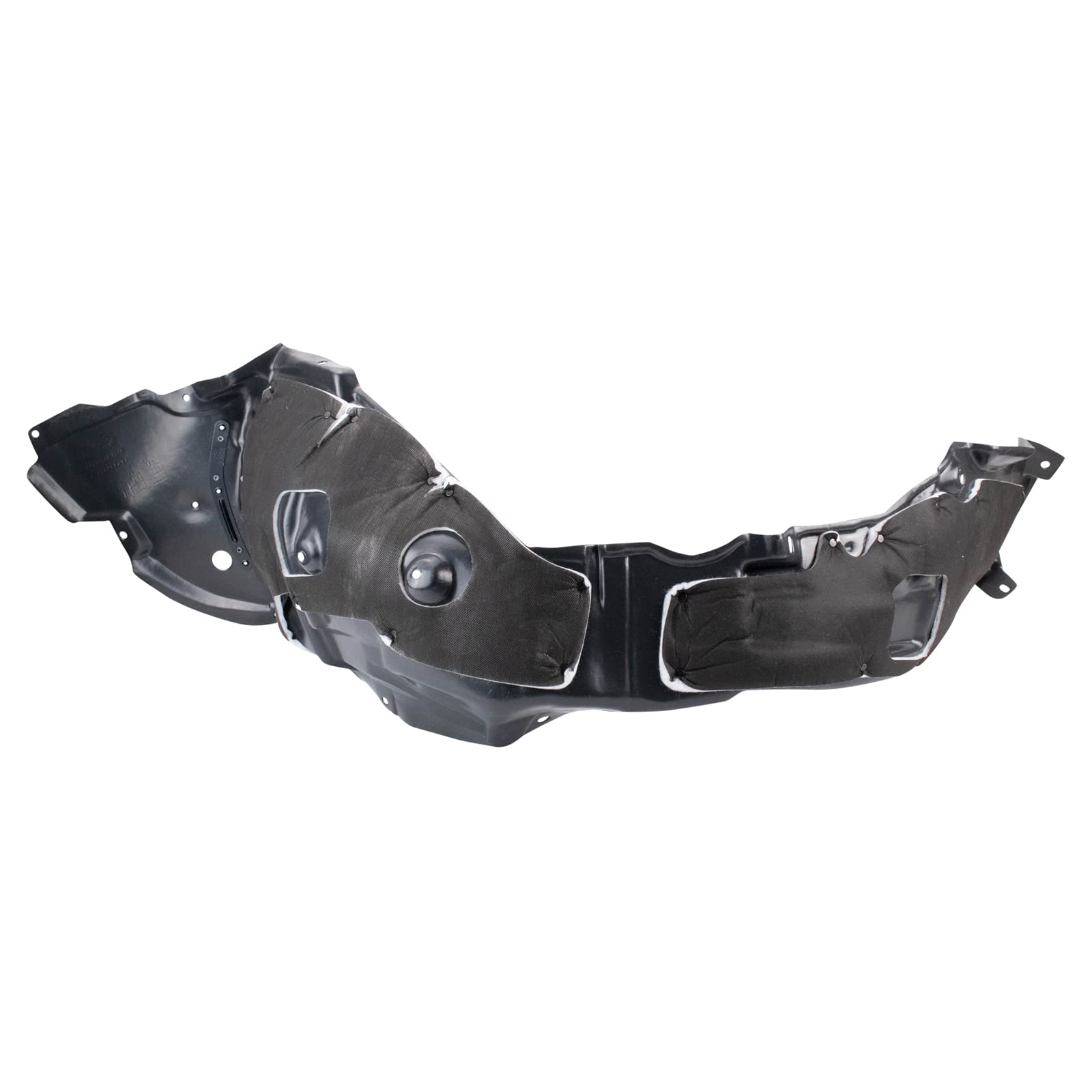 Trq Inner Fender Liner Set Compatible With 2009-2010 Lexus Is250 Lx1248115 Lx1249118