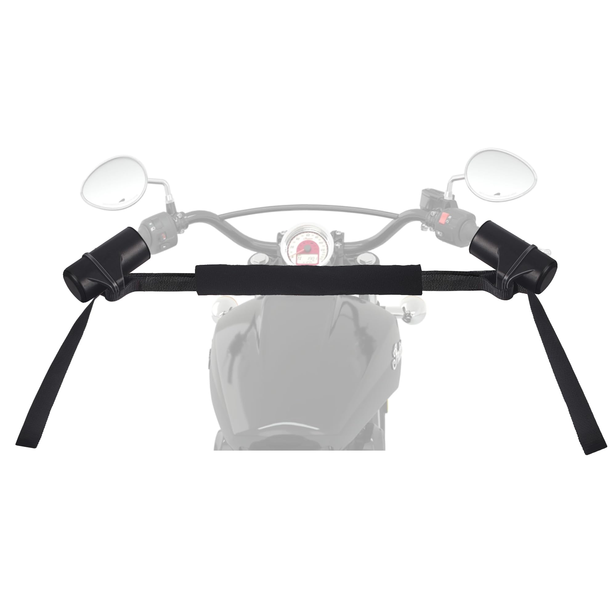 Handlebars Straps for 32'' Handlebars, Compatible with 32505 Black Bar-Harness II Easily Adjustable to Maintain Vehicle Stabilit