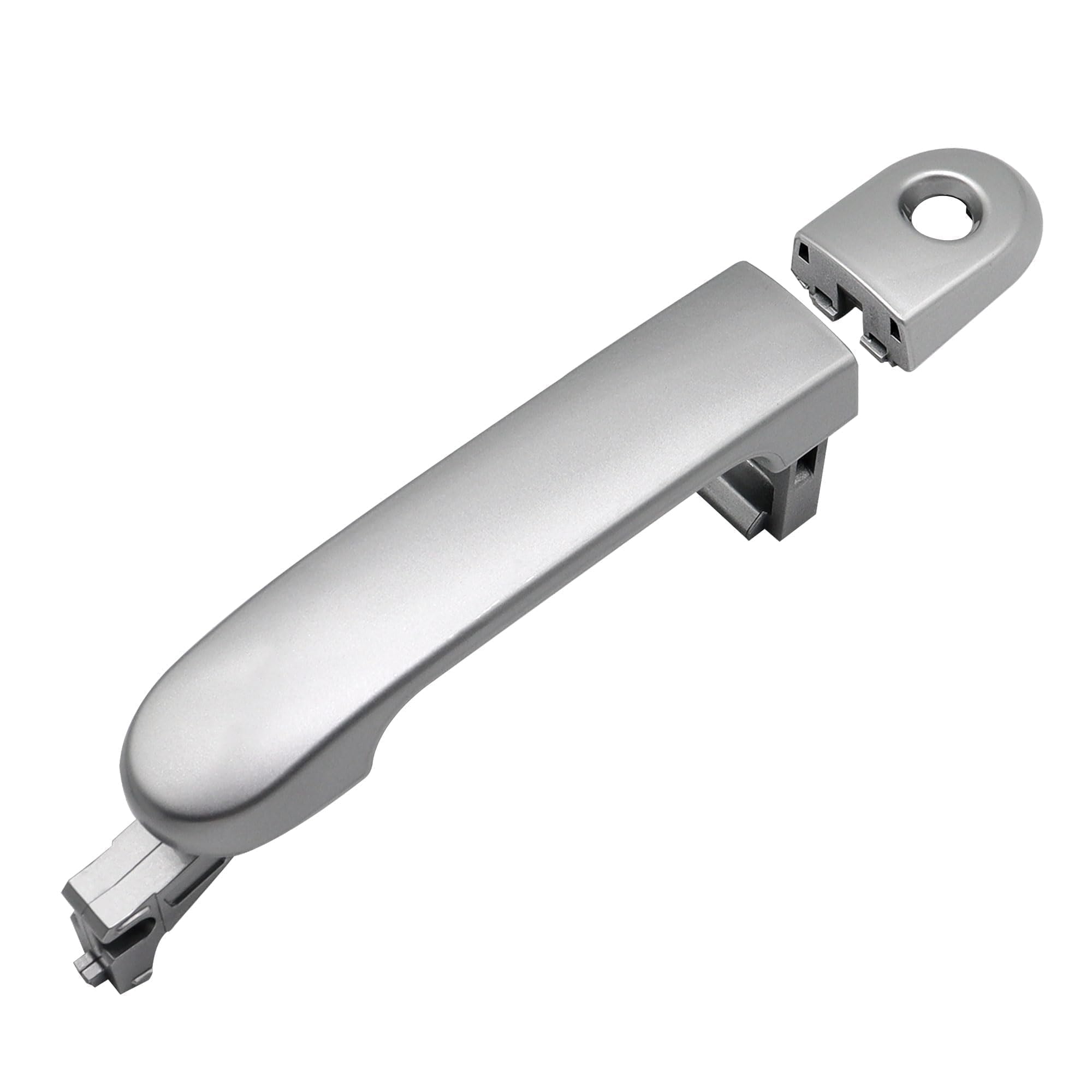 LoloWheat Door Handle with Keyhole Front Left Driver Side Exterior Door Handle Fit for Nissan Versa 2007-2011 for Nissan Tiida 2