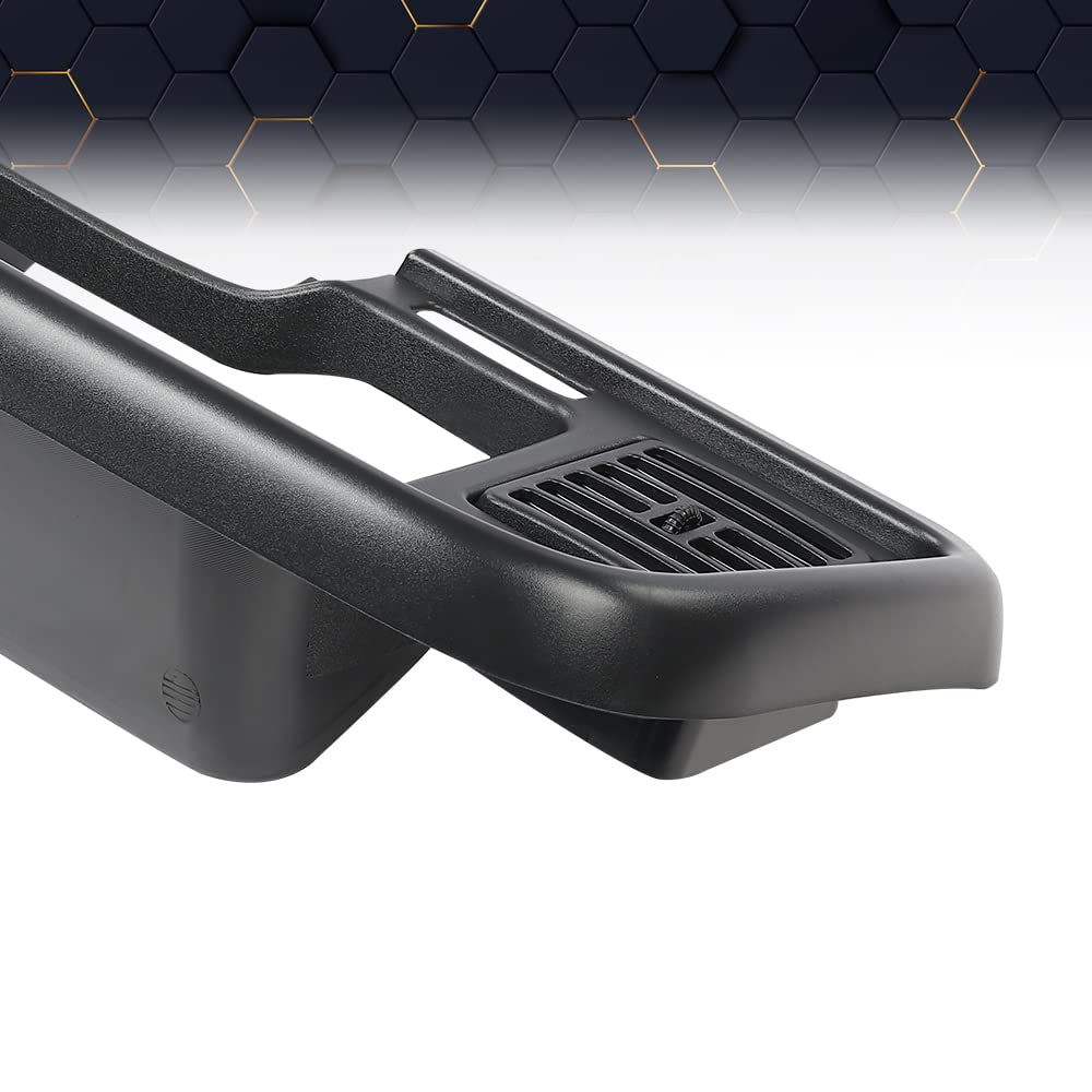 Pit66 Radio Trim Panel Surround Dashboard Compatible With Dodge Ram 1994-1997 Dash Bezel Radio Trim Panel Cover Instrument Black