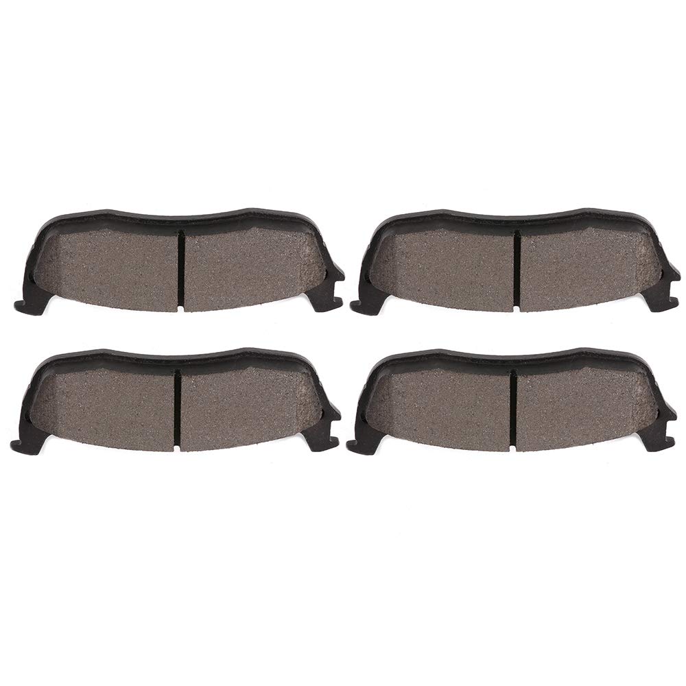 Cciyu D879 Rear Ceramic Brake Pads Kits 4Pcs Fit For Ford Expedition, For F-150, For F-150 Heritage, For F-250,02 For Lincoln Bl