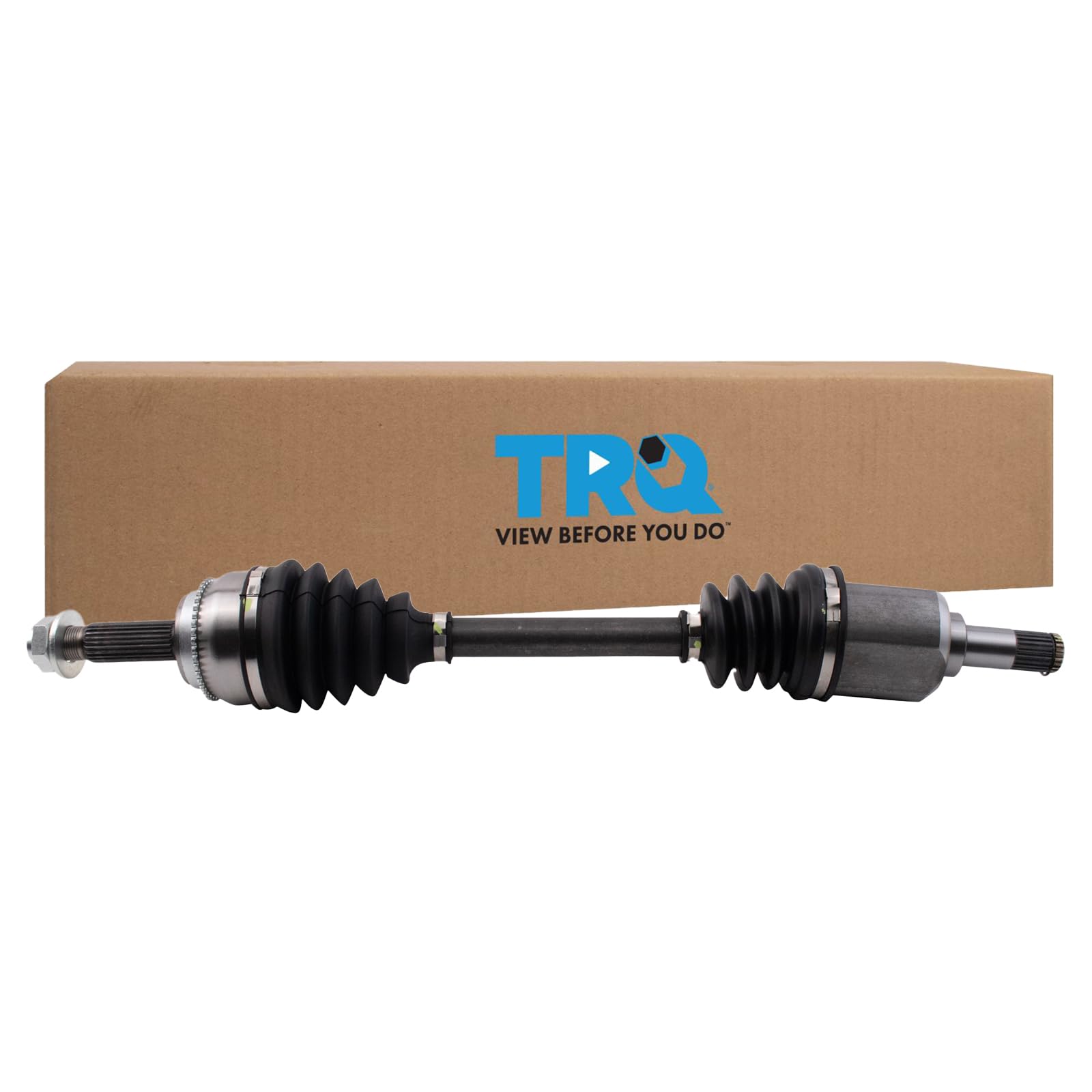 Trq Front Left Cv Axle Shaft Assembly Compatible With 2002-2007 Mitsubishi Lancer
