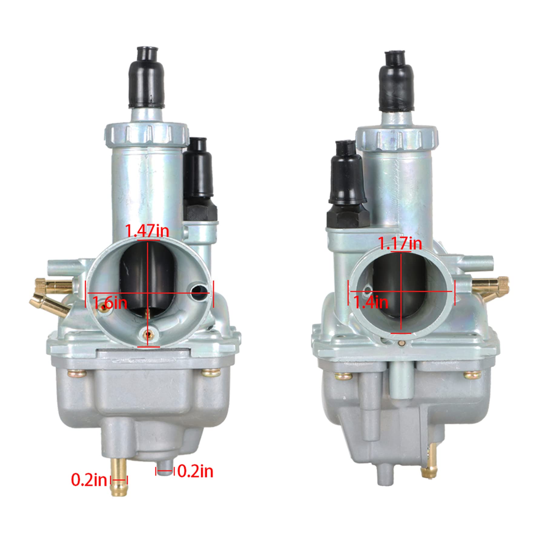 Carburetor & Air Filter Replacement for Kawasaki Bayou 250 KLF250A Bayou 220 KLF220A Carb