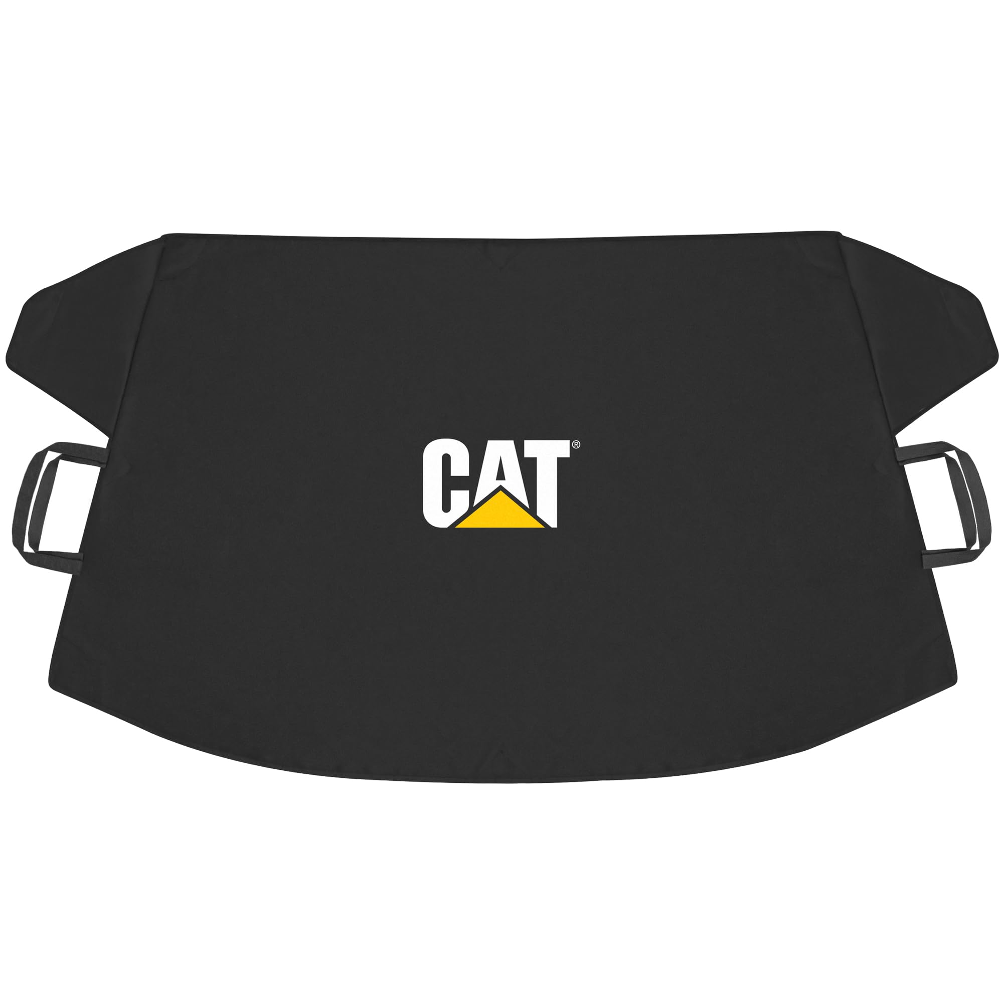 Cat Windshield Snow Cover, Toughest Car Frost Protector For Ice & Sleet, Weatherproof For Winter, Includes Anti-Theft Straps, Fr